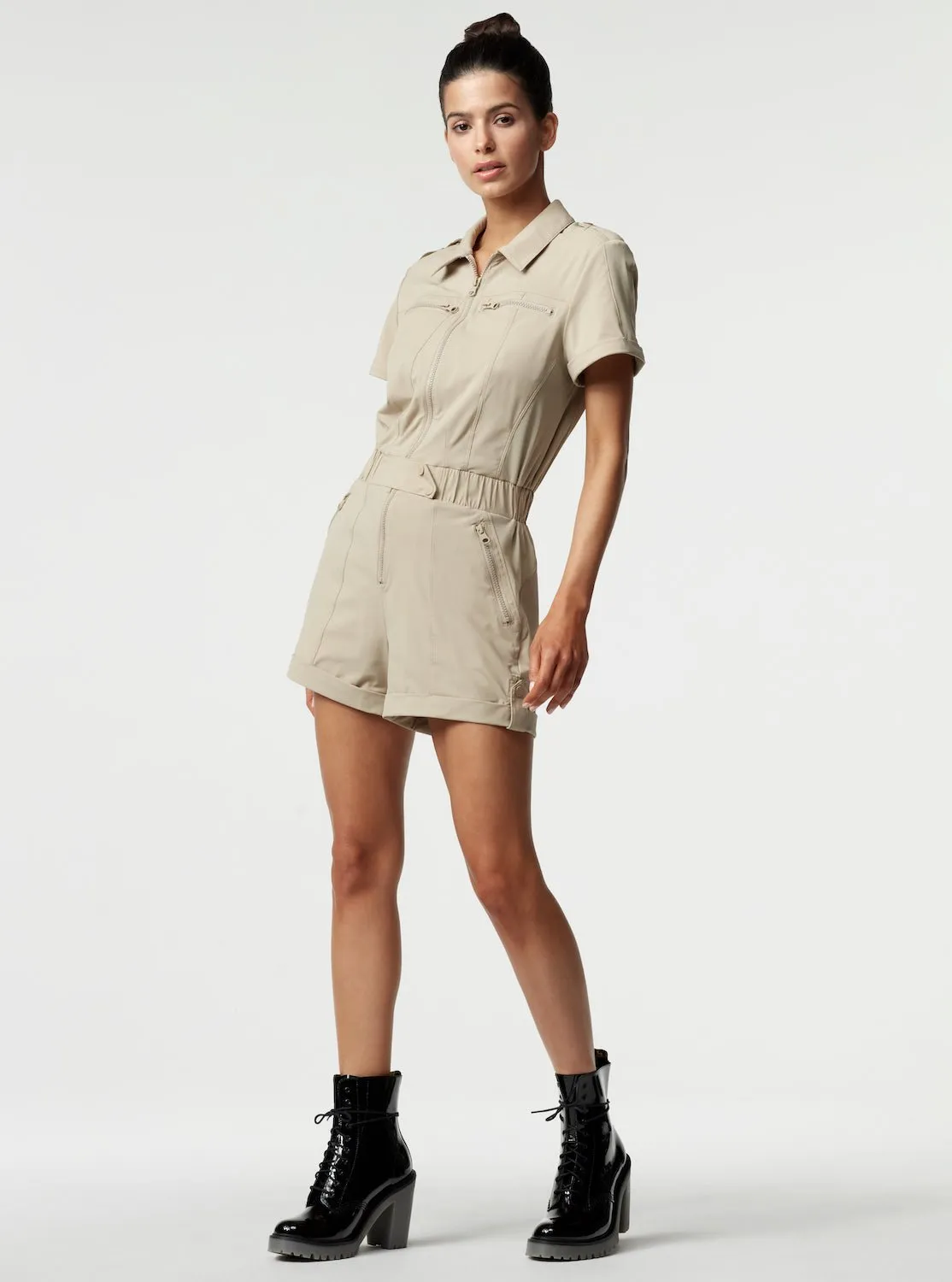 Mastermind Romper - Safari - FINAL SALE sold by blanc noir product image thumbnail 5