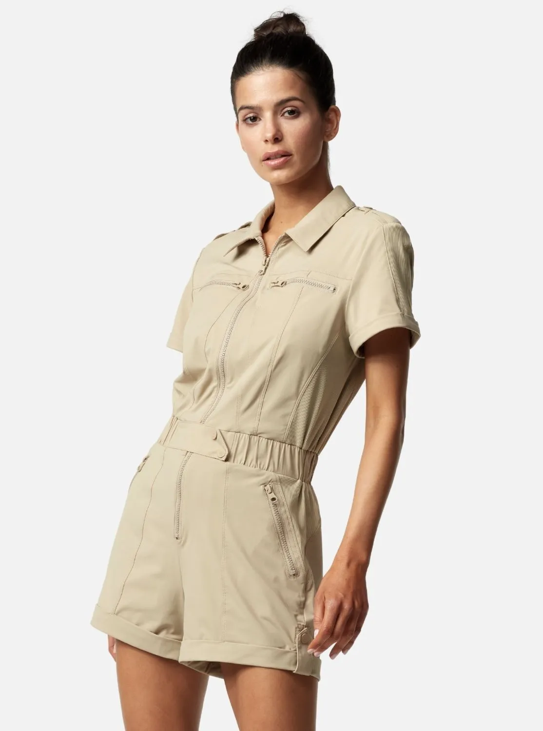 Mastermind Romper - Safari - FINAL SALE sold by blanc noir