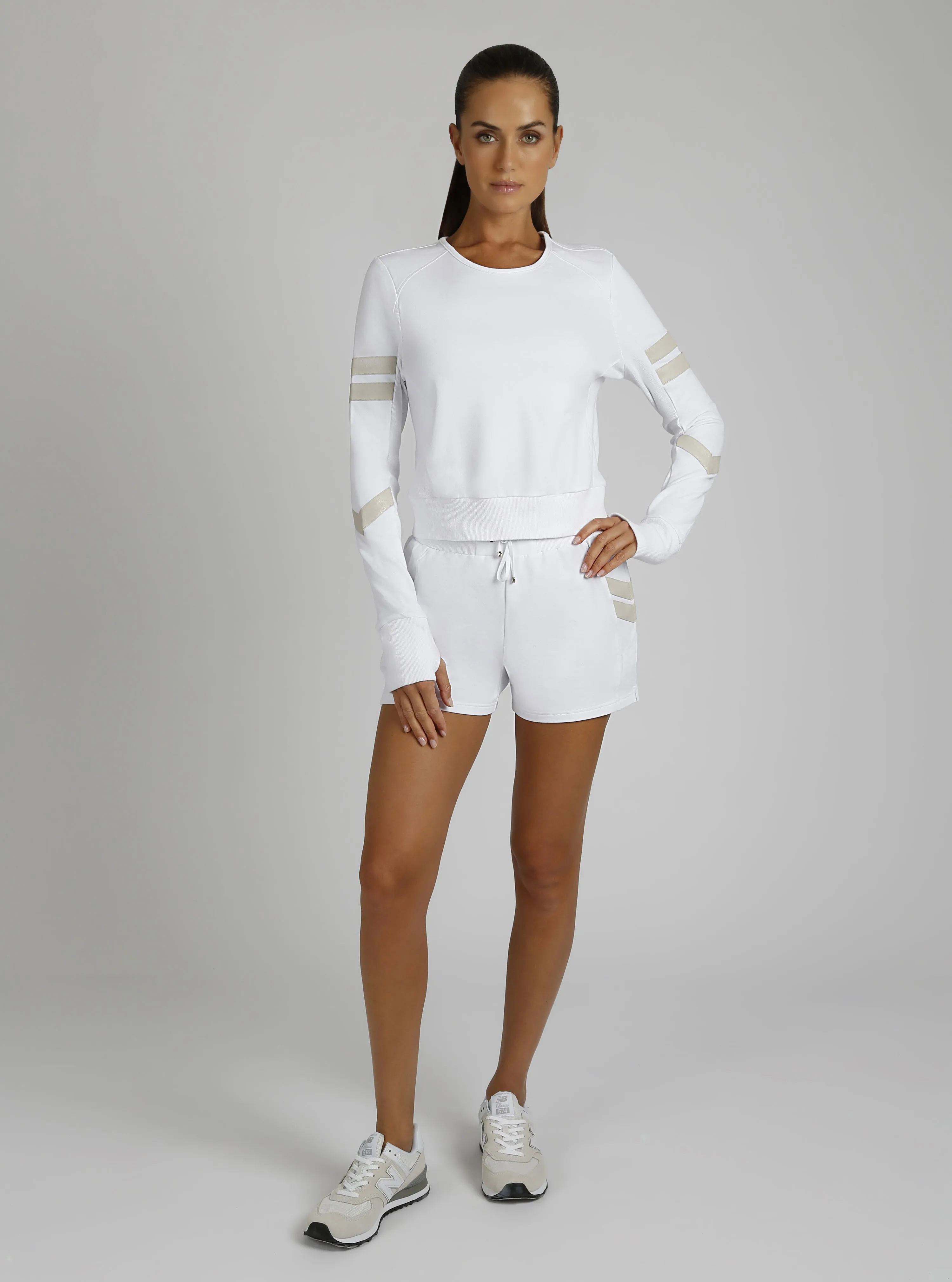 Maitri Sweatshirt Gold Trims sold by blanc noir product image thumbnail 2