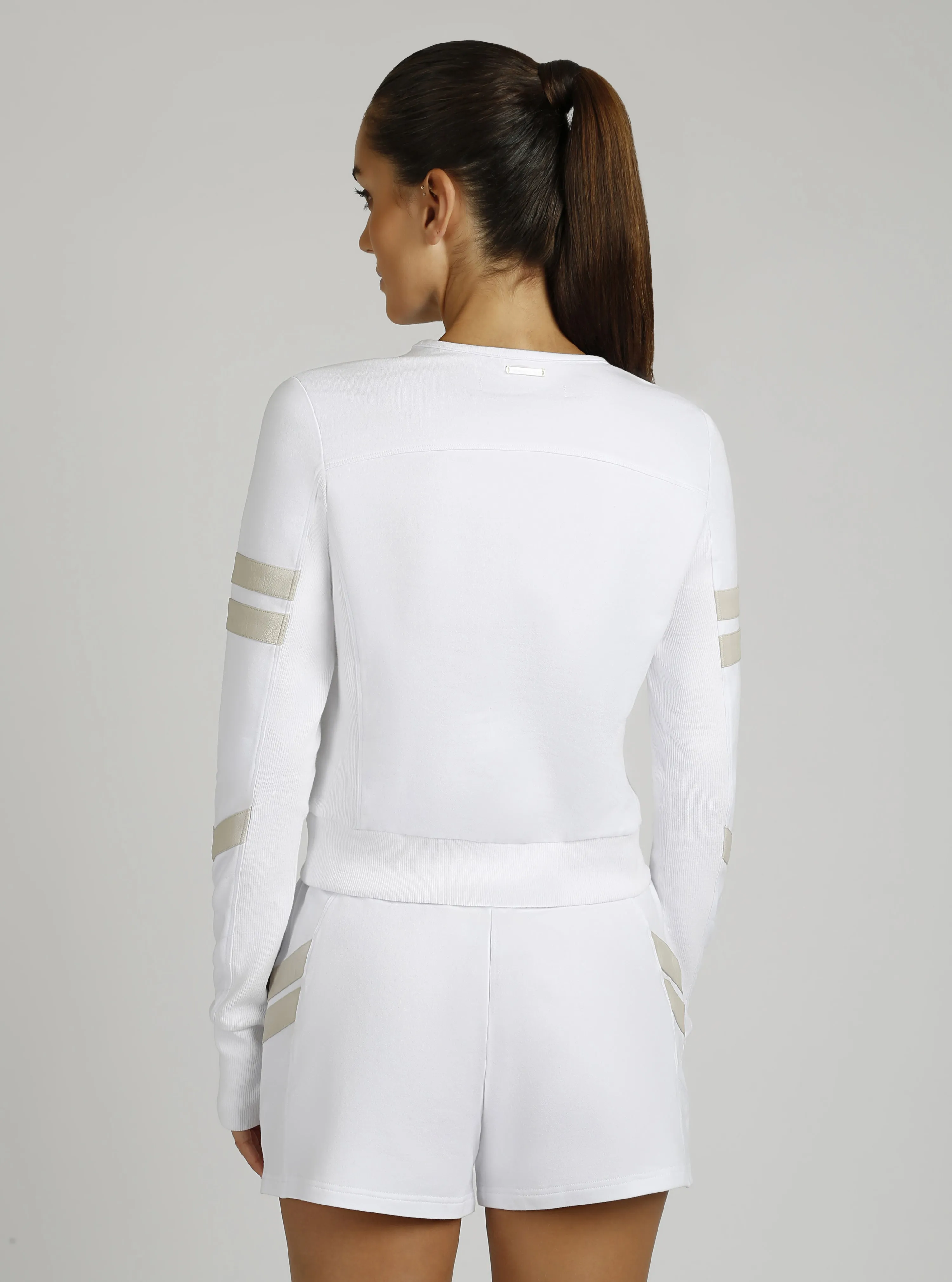 Maitri Sweatshirt Gold Trims sold by blanc noir product image thumbnail 4