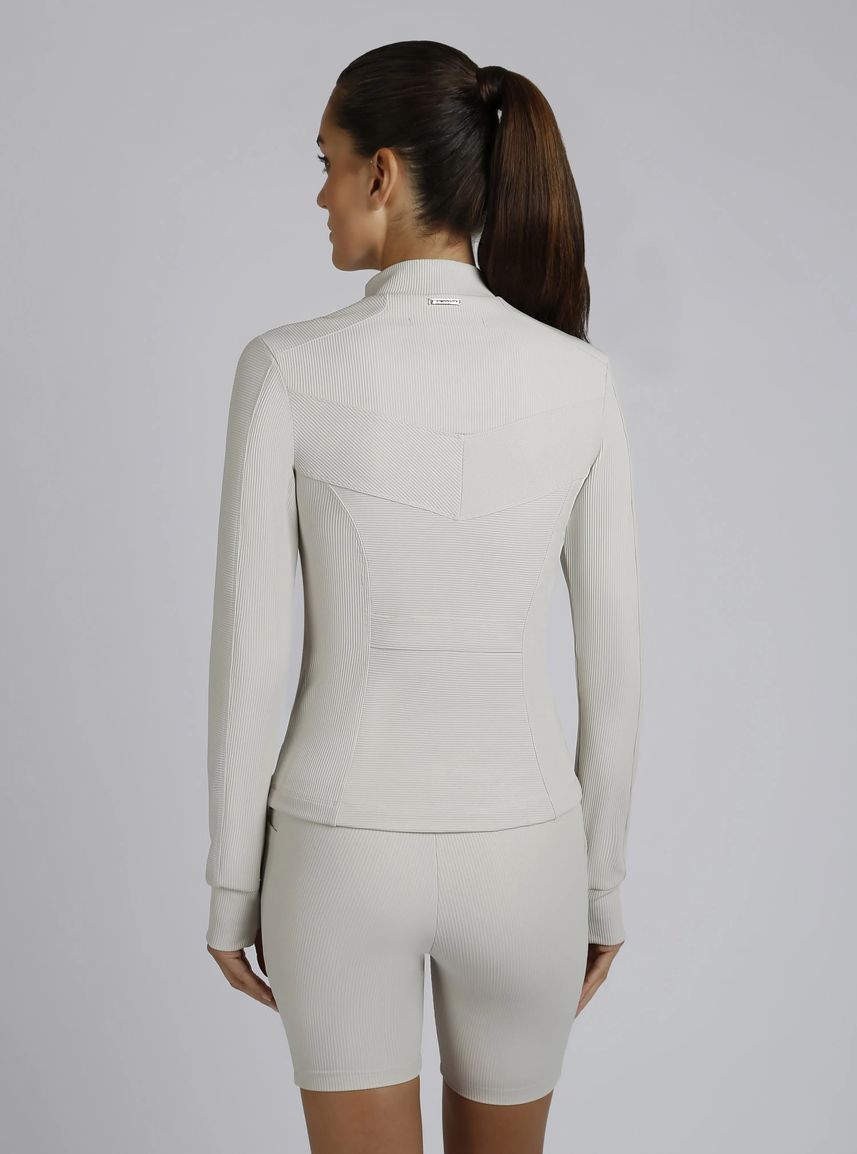 Directional Rib Jacket Gold Trims sold by blanc noir product image thumbnail 3