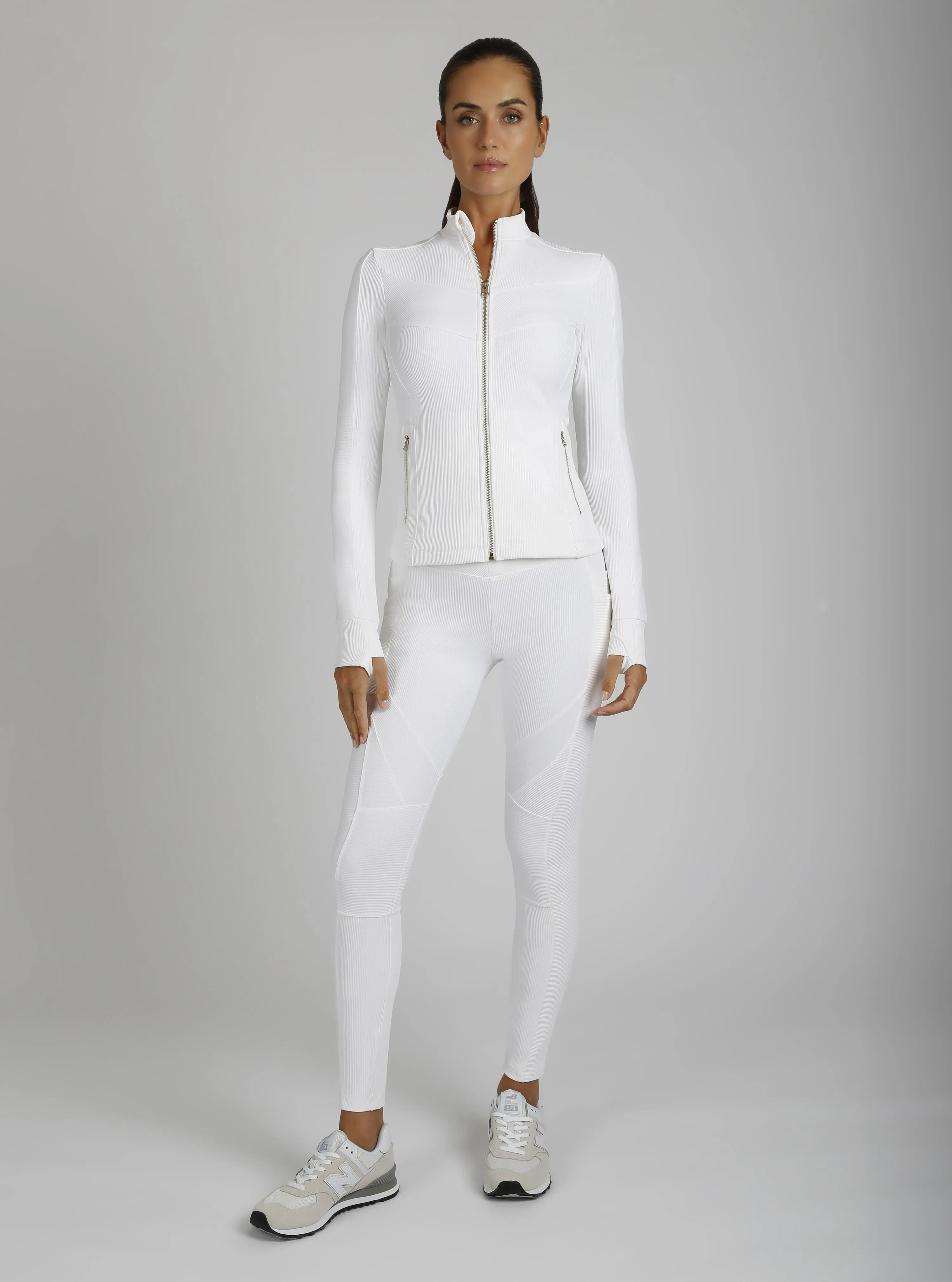 Directional Rib Jacket Gold Trims sold by blanc noir product image thumbnail 2