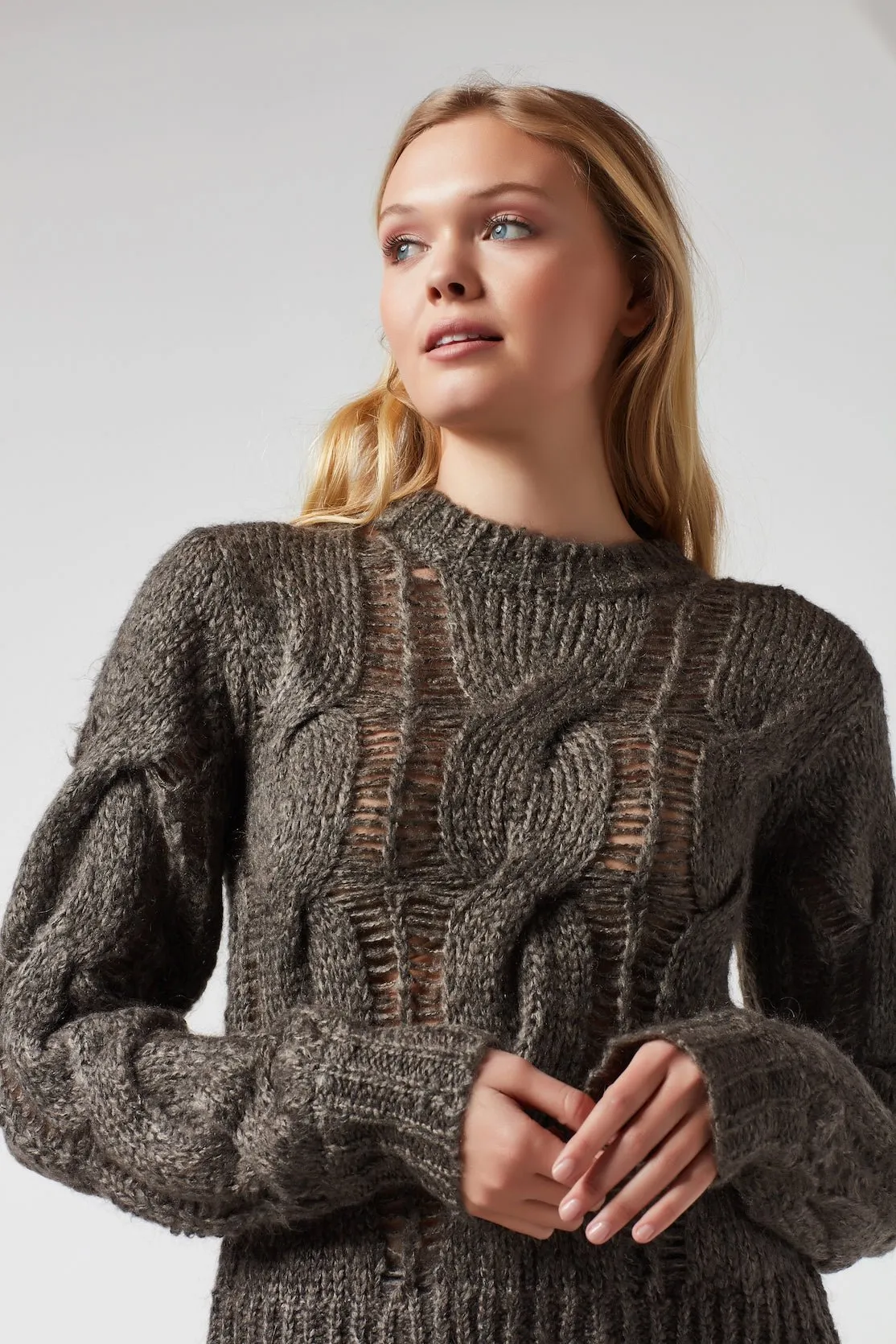 UPWARD CLIMB SWEATER - FINAL SALE sold by blanc noir product image thumbnail 4