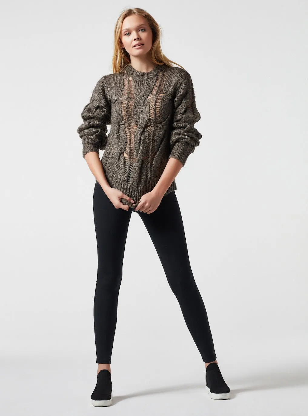 UPWARD CLIMB SWEATER - FINAL SALE sold by blanc noir product image thumbnail 3