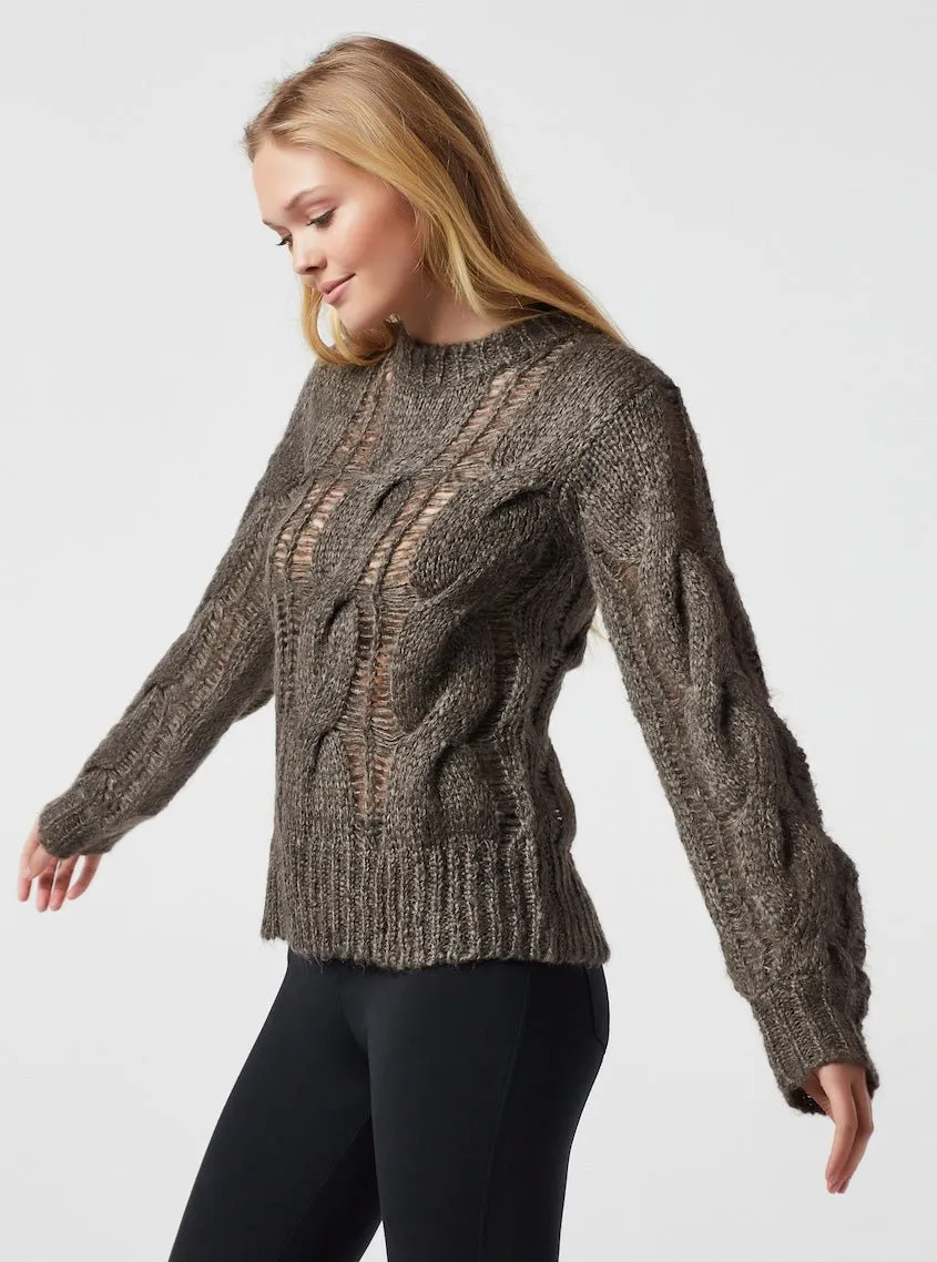 UPWARD CLIMB SWEATER - FINAL SALE sold by blanc noir product image thumbnail 5