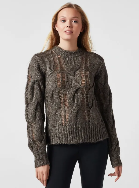 UPWARD CLIMB SWEATER - FINAL SALE sold by blanc noir