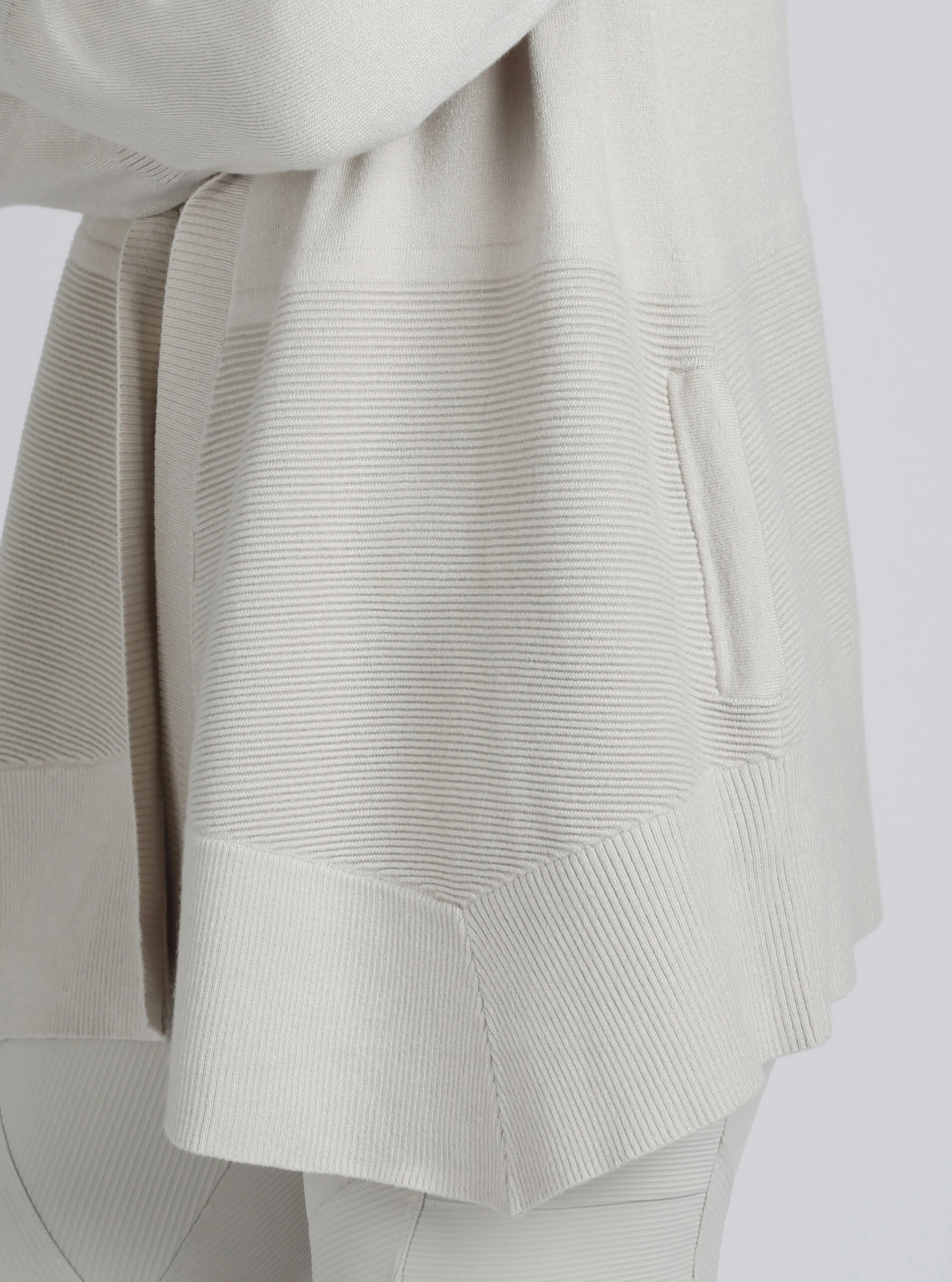 Cropped Portola Cardigan sold by blanc noir product image thumbnail 2