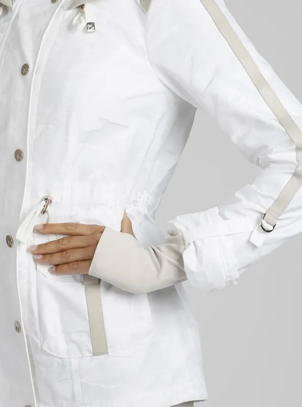 Camo Sport Anorak Gold Trims sold by blanc noir