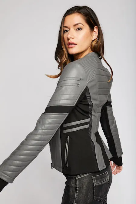 Angel Falls Moto - Grey sold by blanc noir product image thumbnail 2