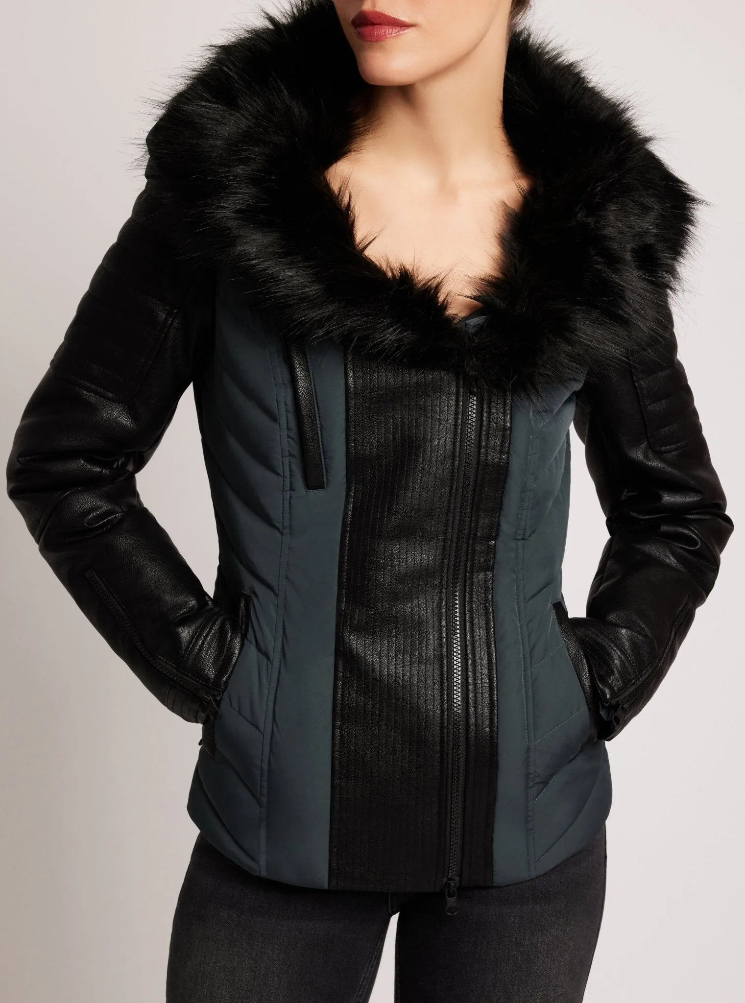 Sophia Hooded Jacket - FINAL SALE sold by blanc noir product image thumbnail 5