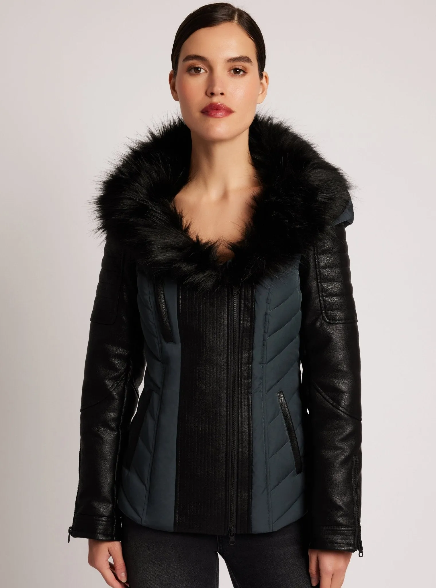 Sophia Hooded Jacket - FINAL SALE sold by blanc noir product image thumbnail 2