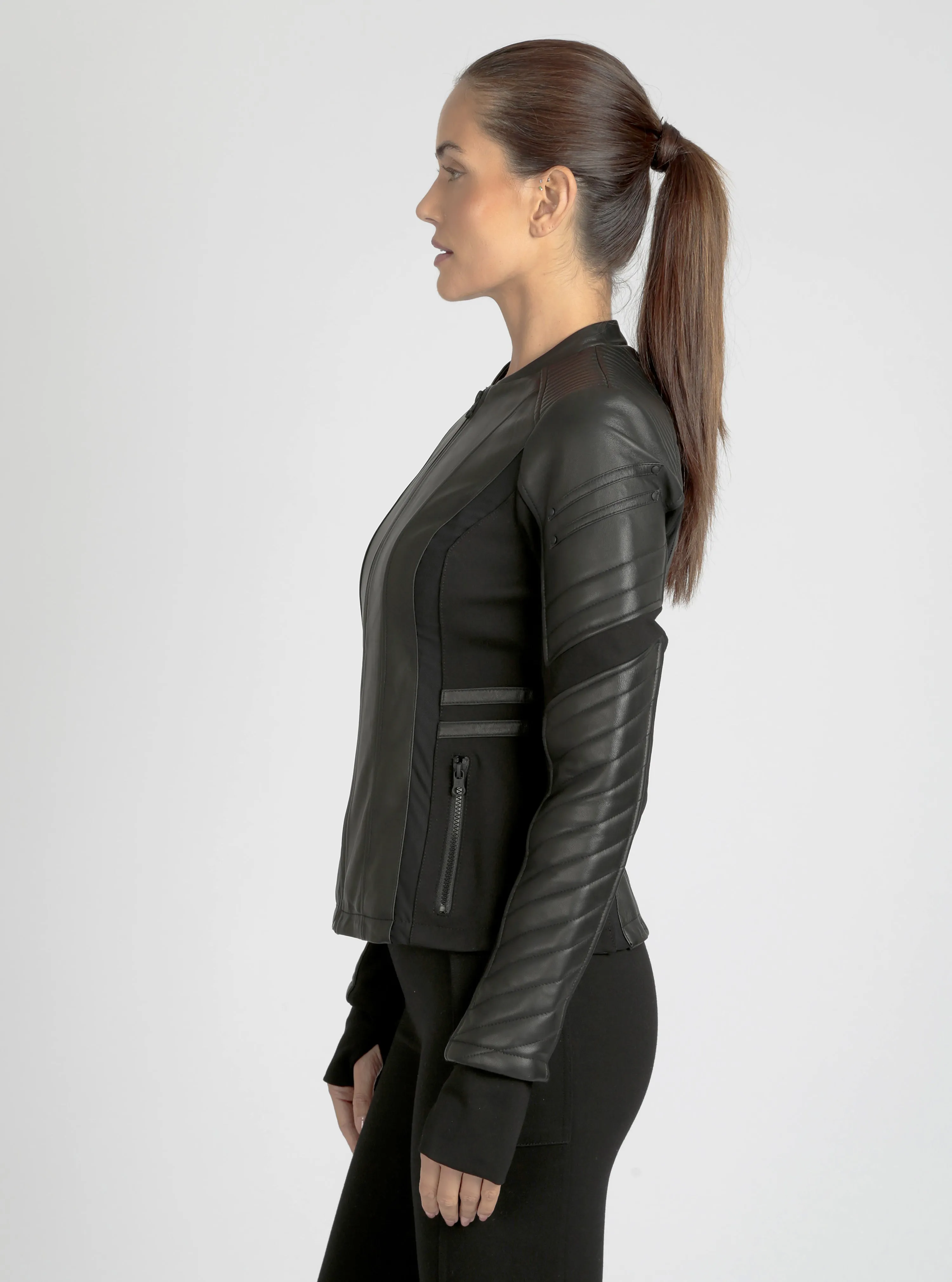 Angel Falls Moto - Black sold by blanc noir product image thumbnail 4