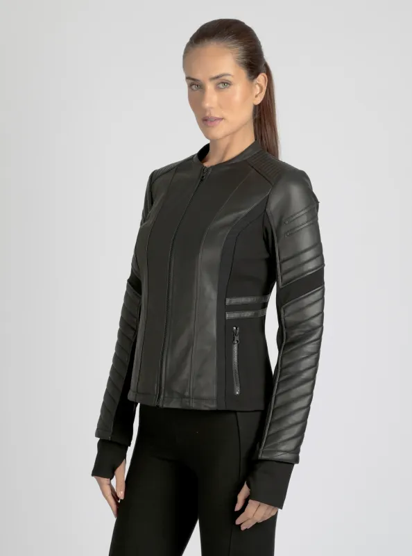 Angel Falls Moto - Black sold by blanc noir