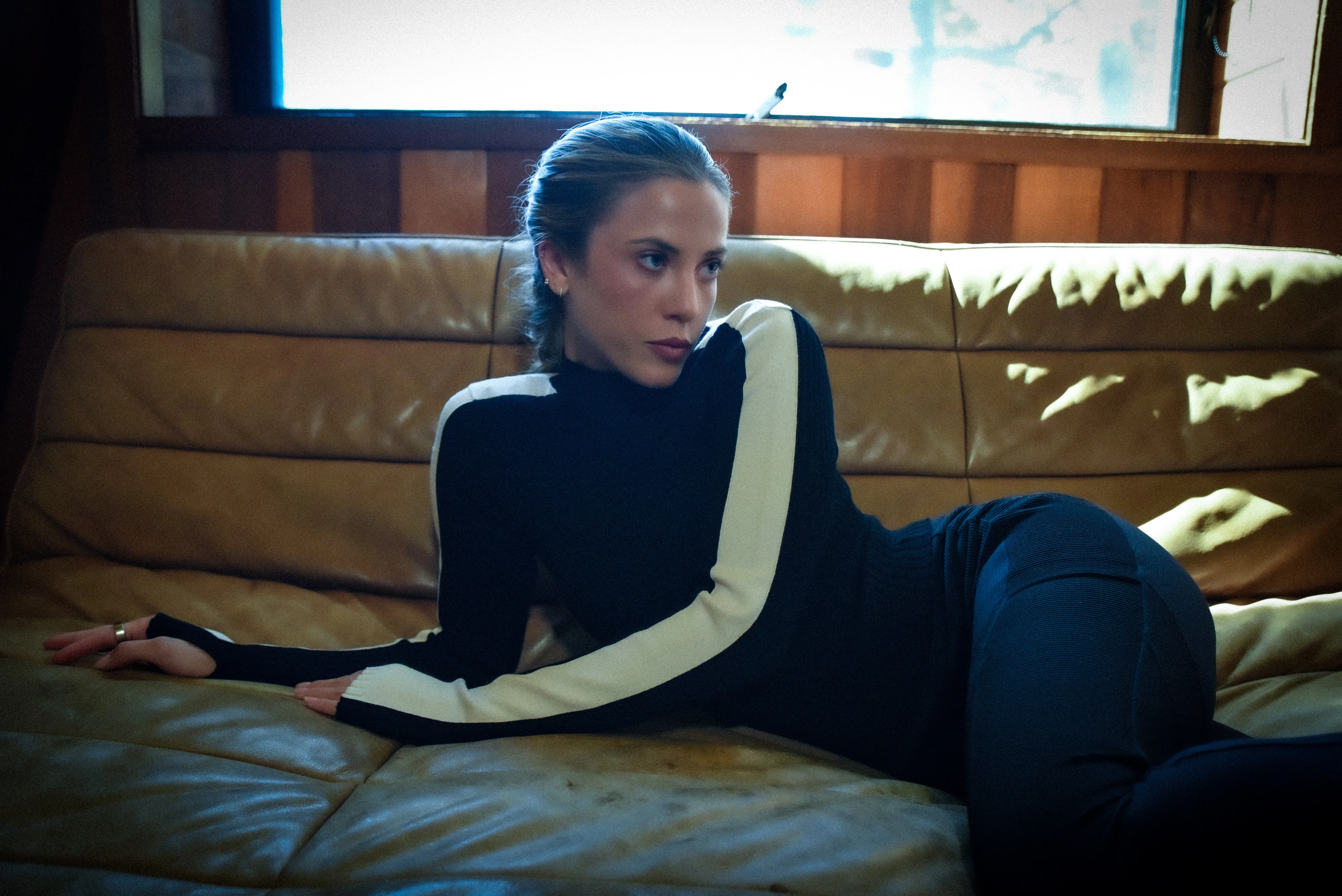 Blair Mock Neck Sweater FINAL SALE sold by blanc noir product image thumbnail 2