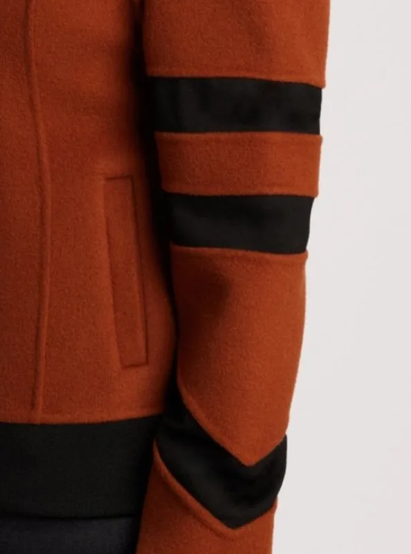 Handmade Wool Bomber sold by blanc noir