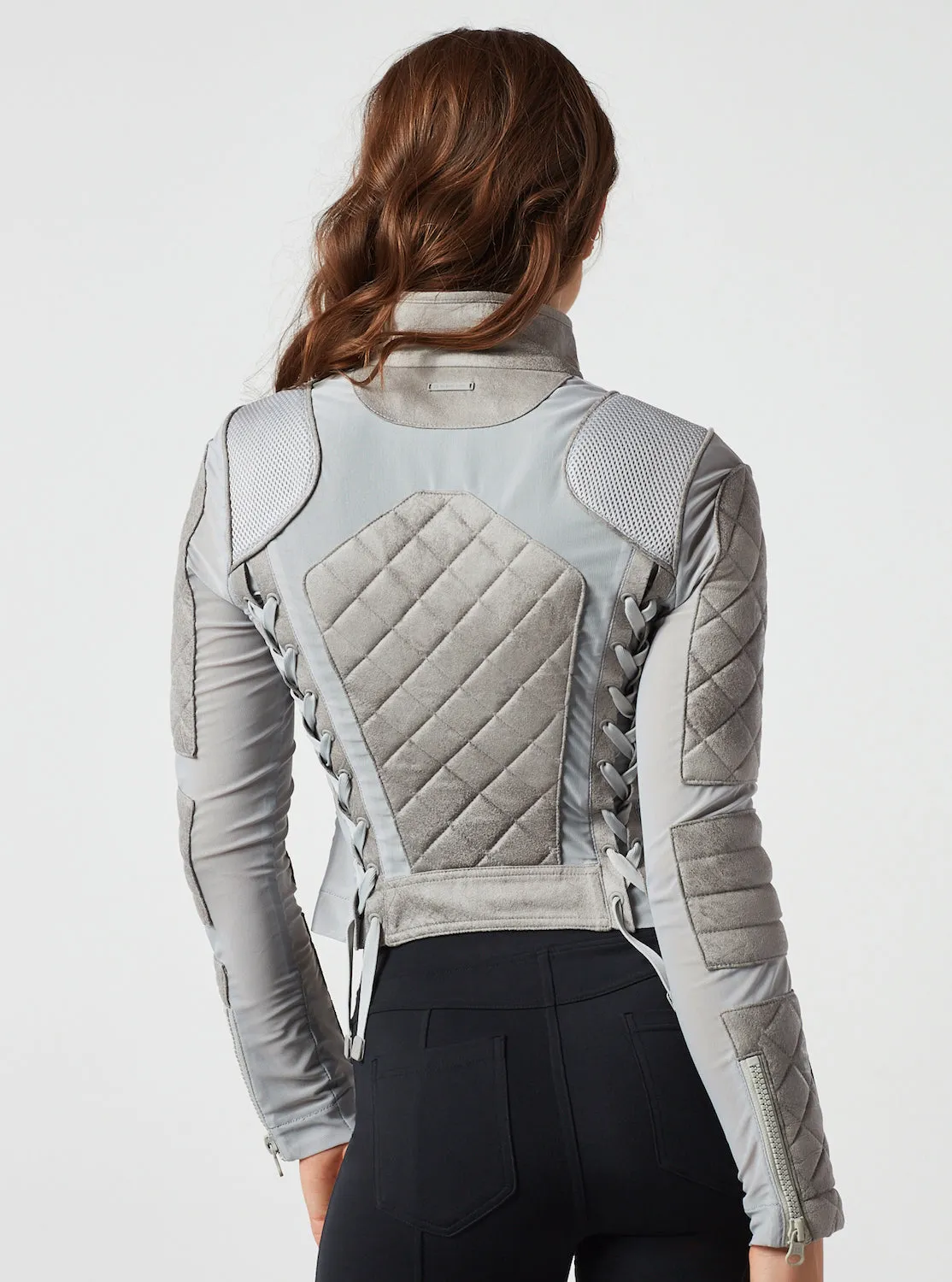 Vintage Mesh Moto Jacket sold by blanc noir product image thumbnail 4