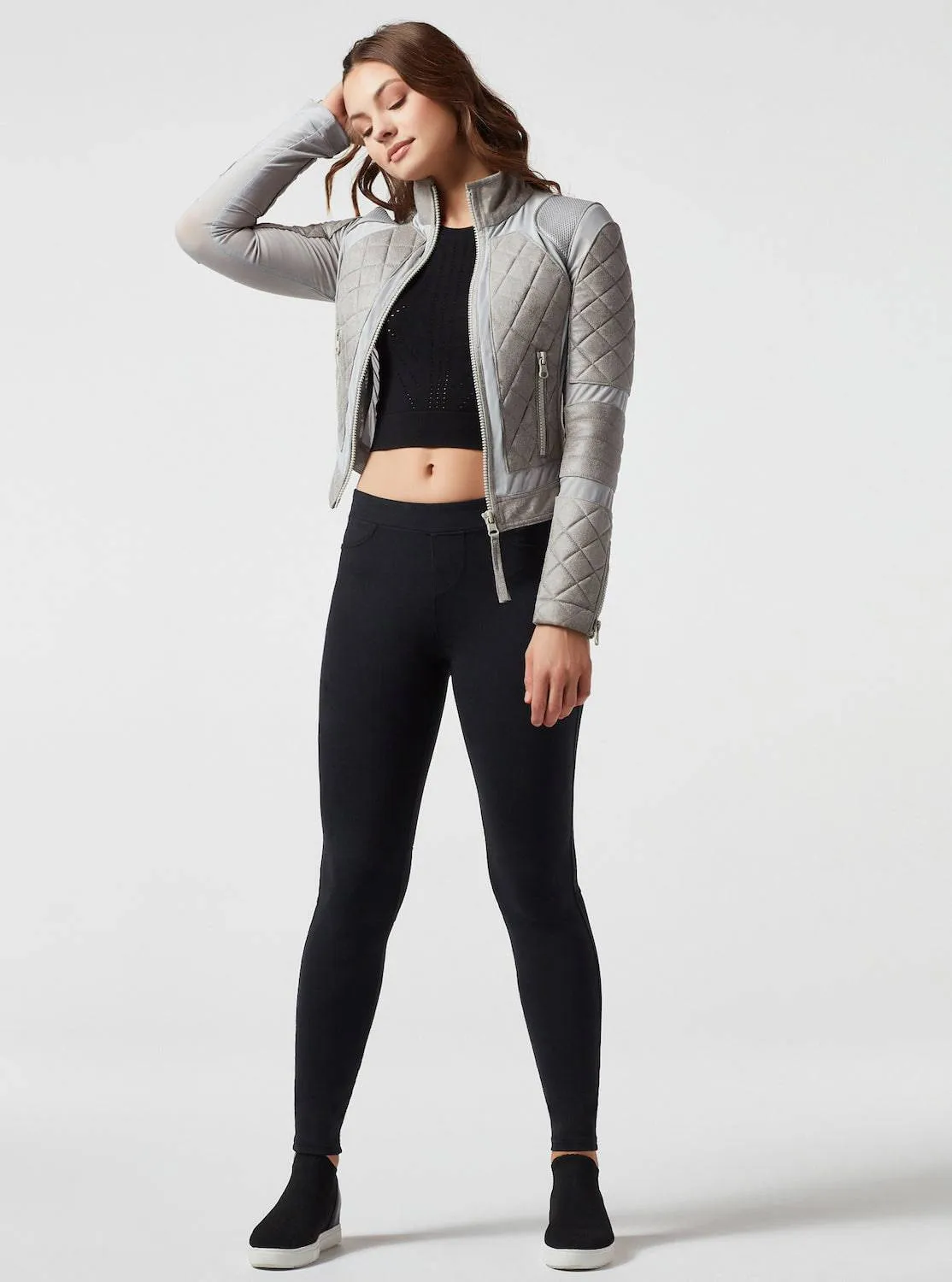 Vintage Mesh Moto Jacket sold by blanc noir product image thumbnail 5