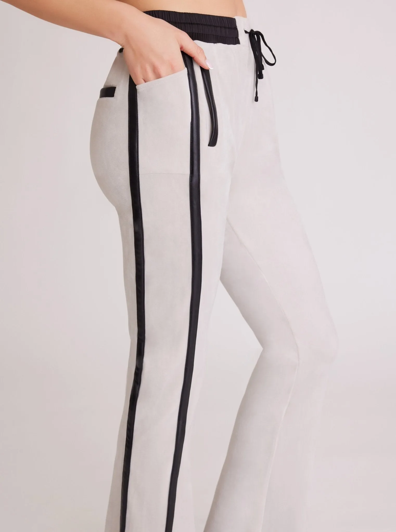 Sporty Velour Pant - FINAL SALE sold by blanc noir product image thumbnail 4