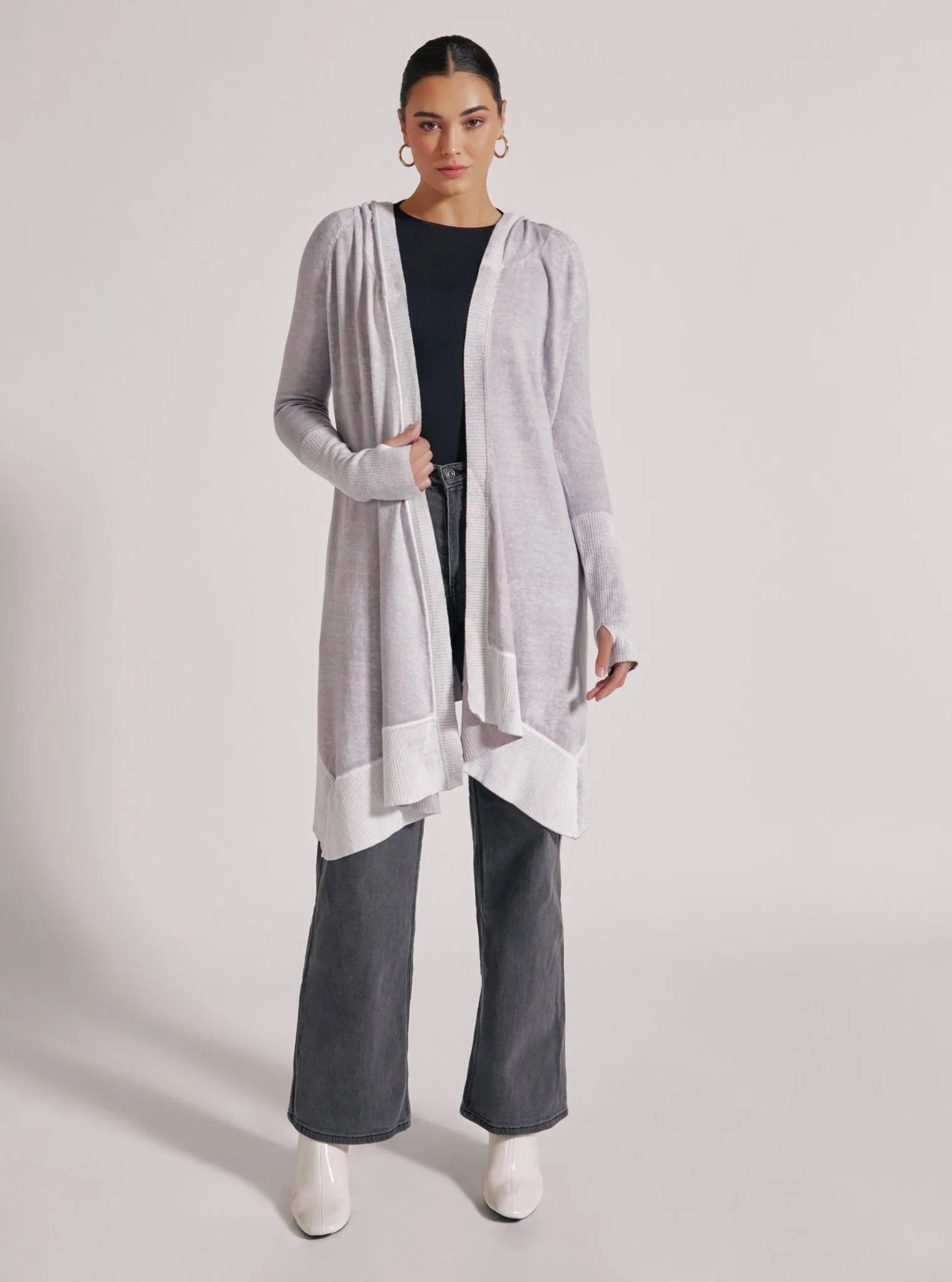 Huntress Cardigan - Raindrops sold by blanc noir product image thumbnail 3