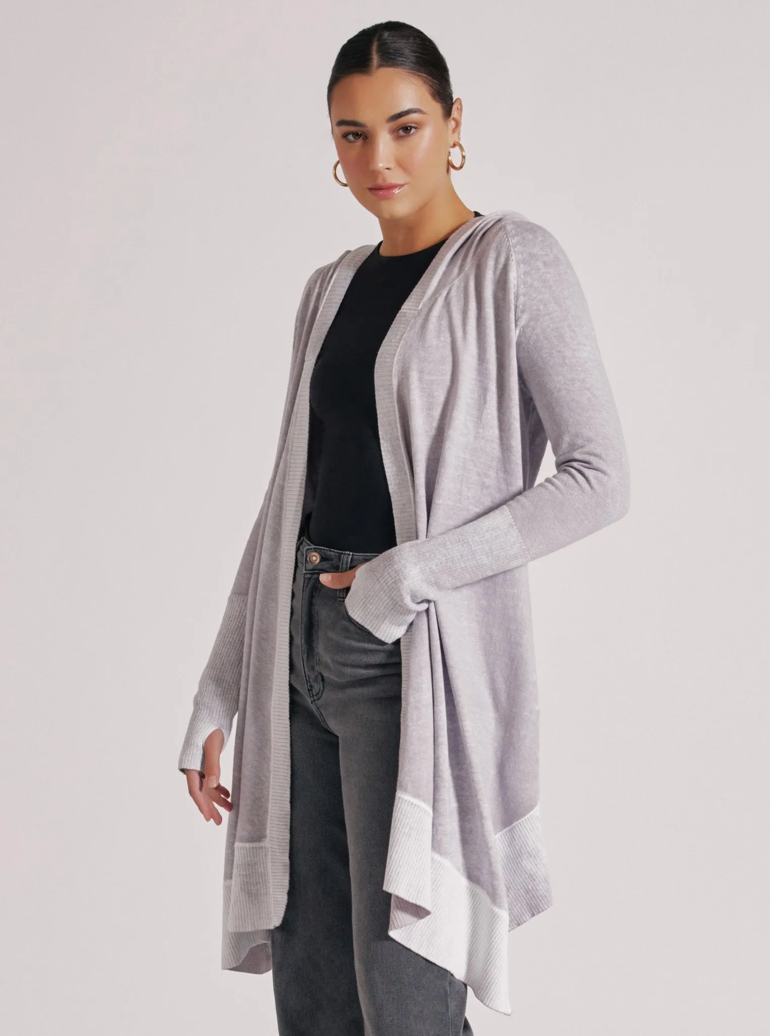 Huntress Cardigan - Raindrops sold by blanc noir product image thumbnail 4