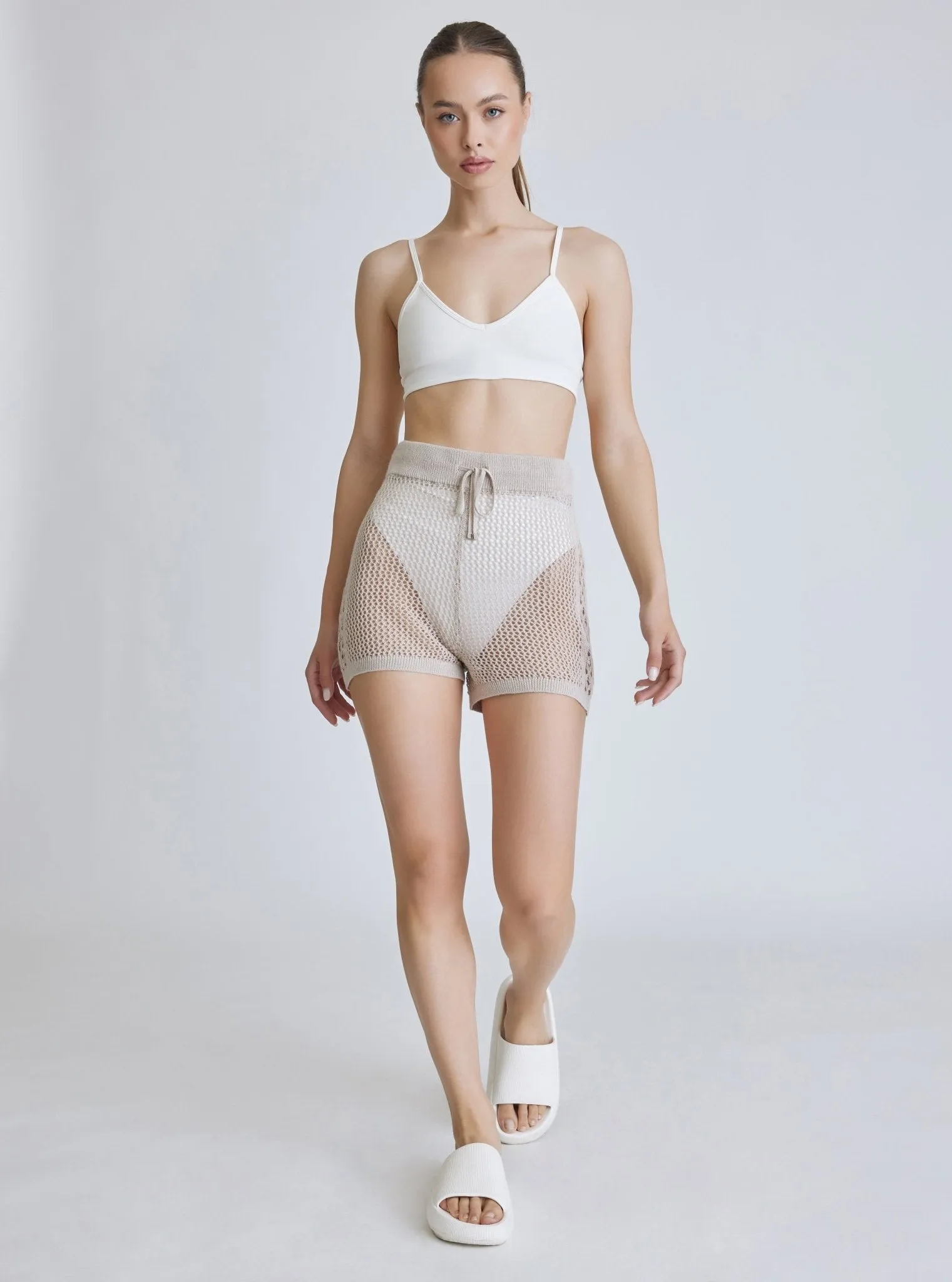 Pumice Margot Crochet Short - FINAL SALE sold by blanc noir product image thumbnail 2
