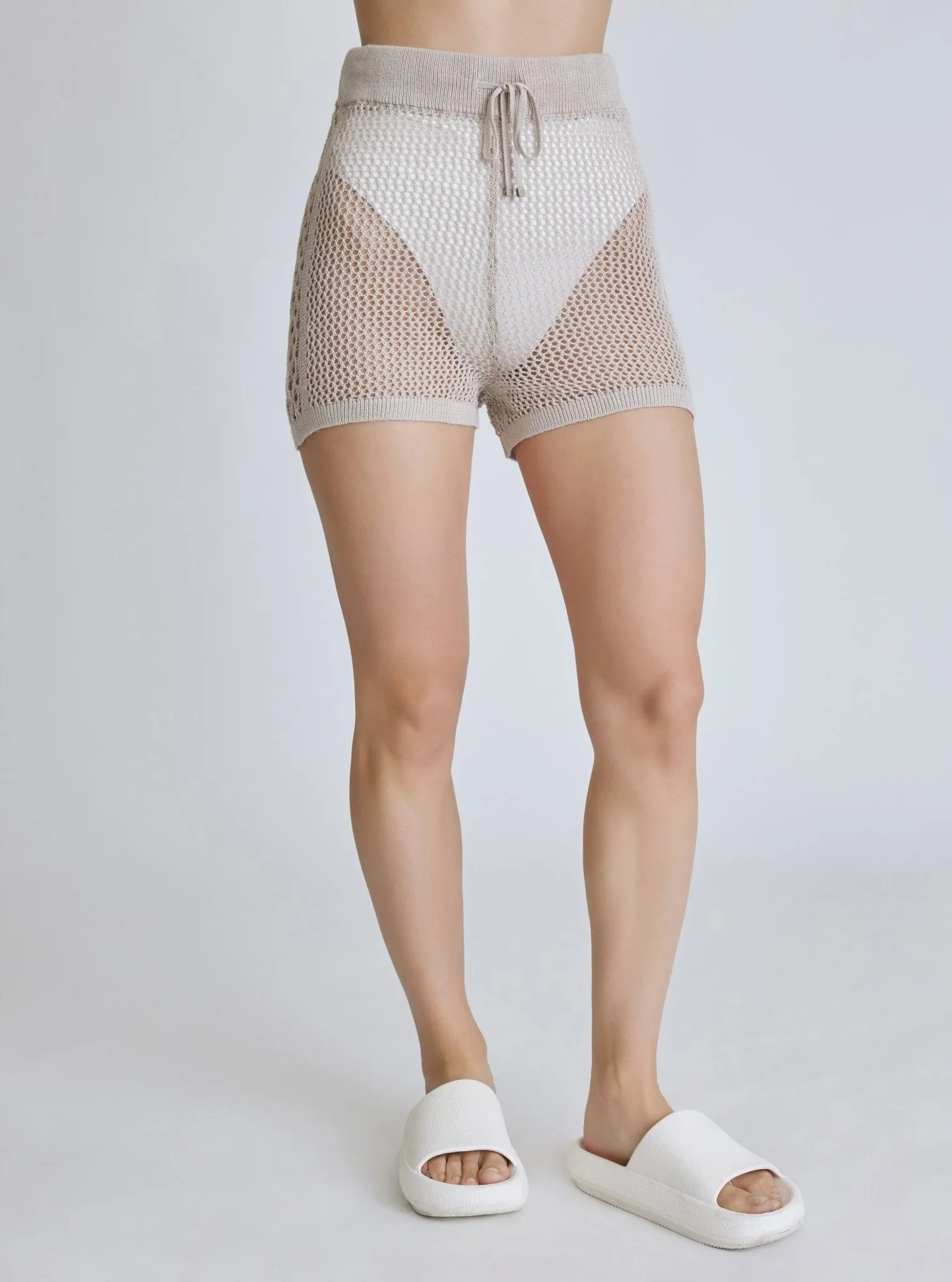 Pumice Margot Crochet Short - FINAL SALE sold by blanc noir product image thumbnail 3