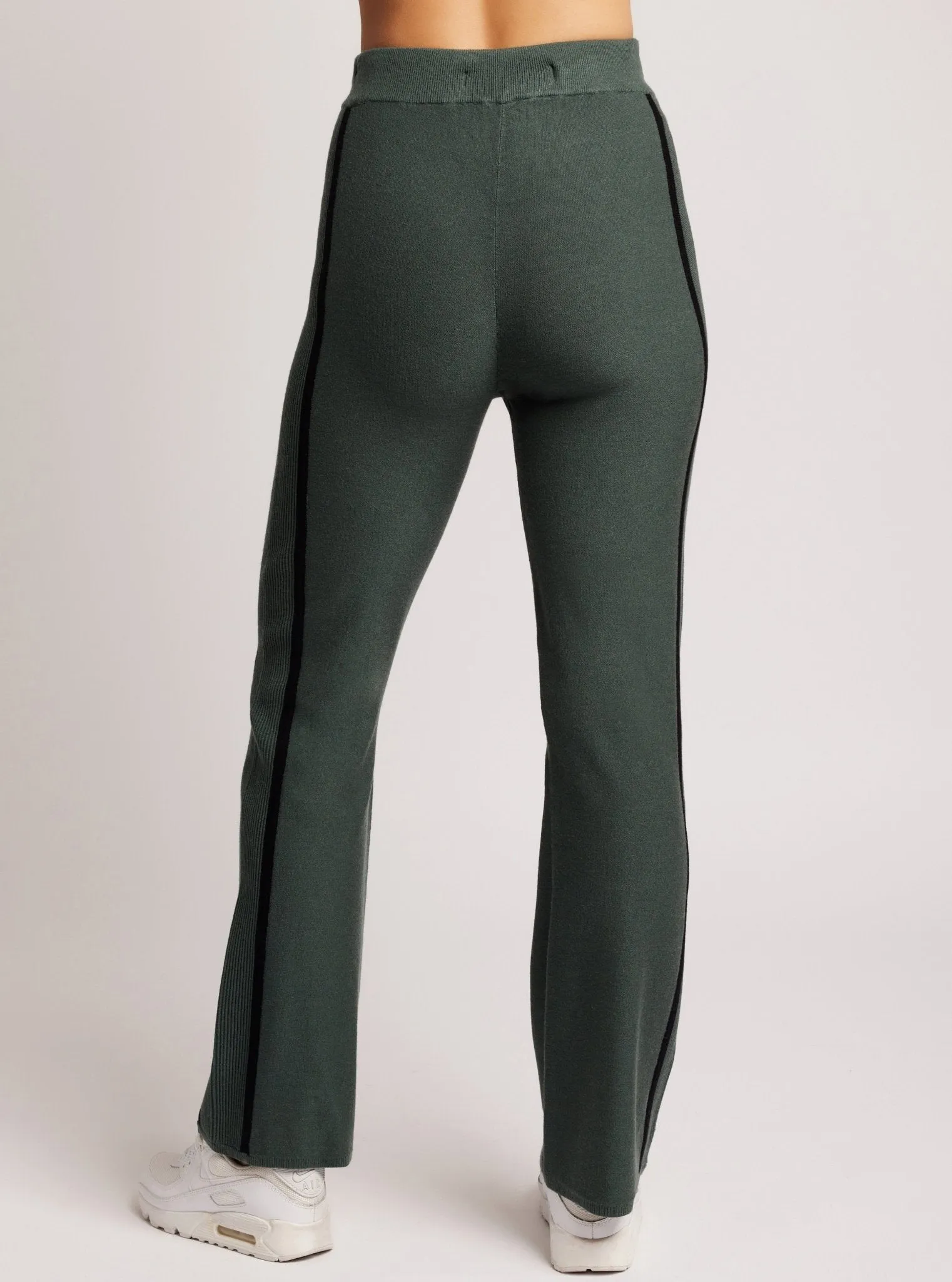 Portola Sweaterknit Bootcut Pant - Dark Forest or Mocha Bisque - FINAL SALE sold by blanc noir product image thumbnail 5