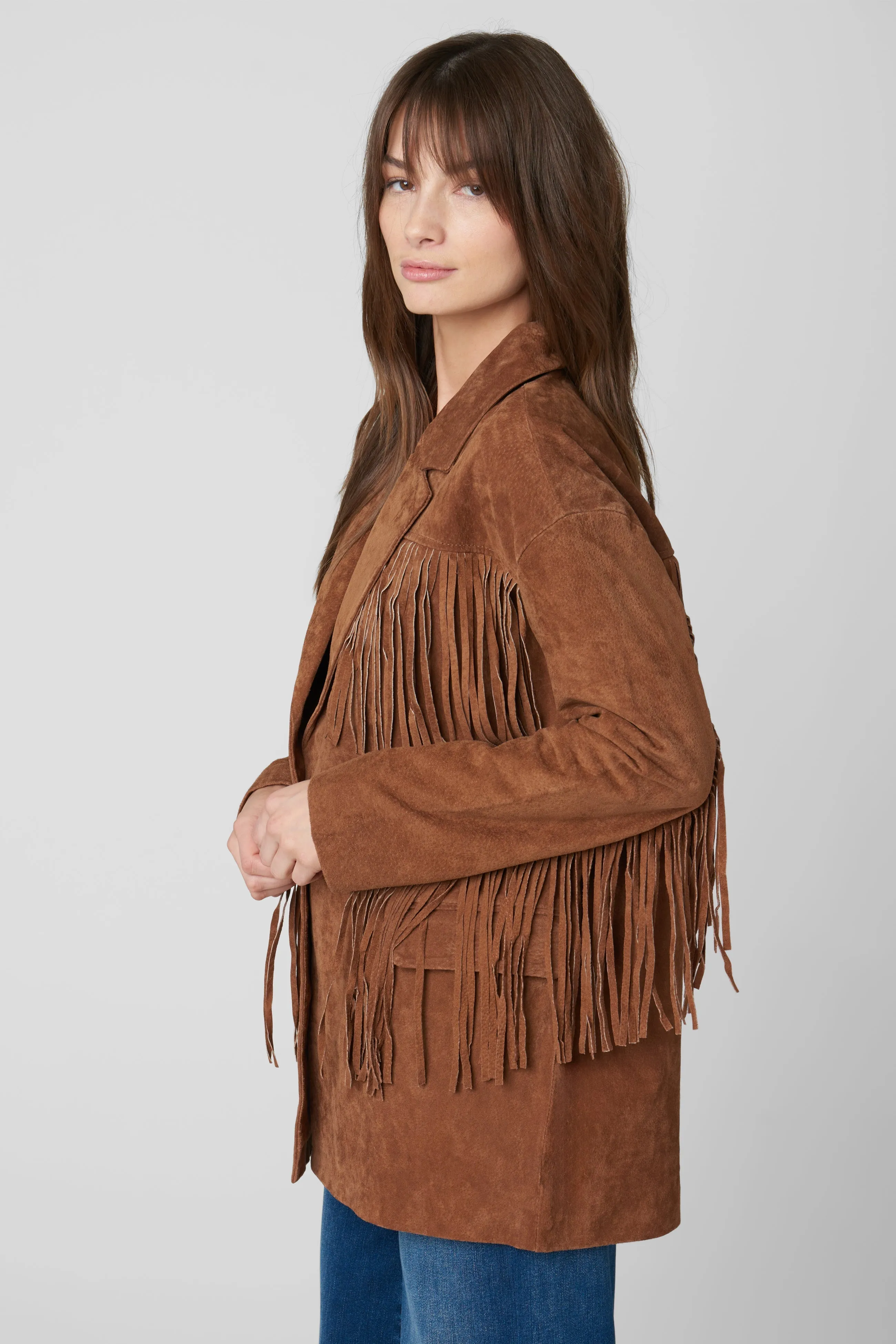 Chocolate City Coat sold by BlankNYC product image thumbnail 2