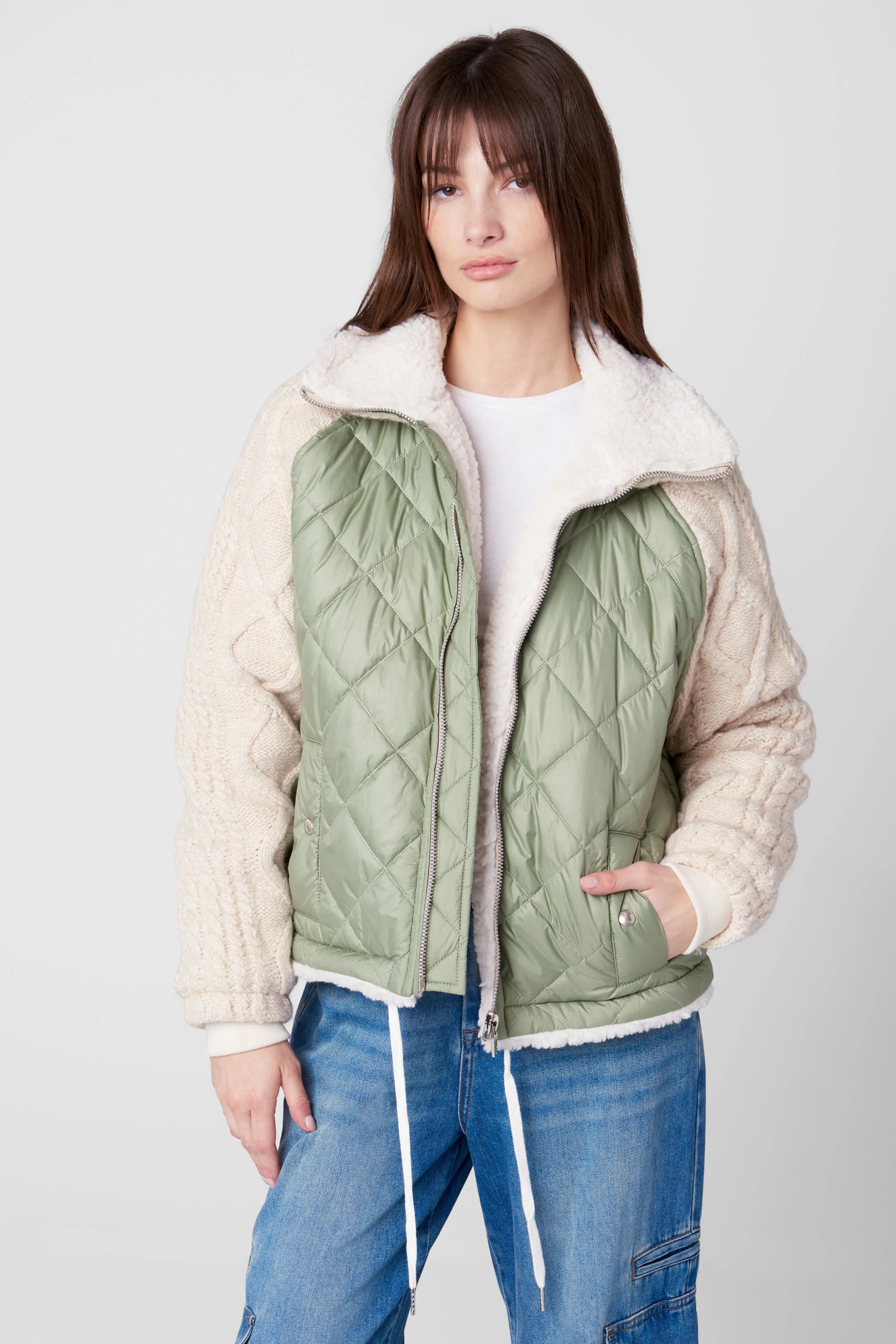 Going Public Jacket sold by BlankNYC