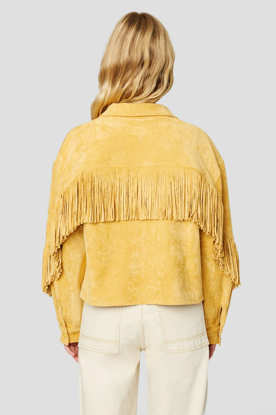 Golden Glow Jacket sold by BlankNYC product image thumbnail 4