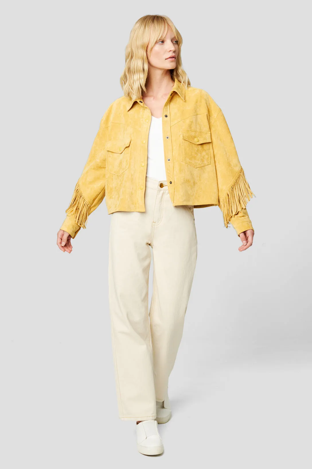 Golden Glow Jacket sold by BlankNYC