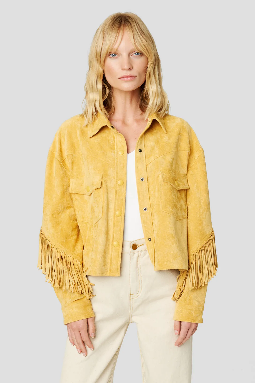 Golden Glow Jacket sold by BlankNYC product image thumbnail 2