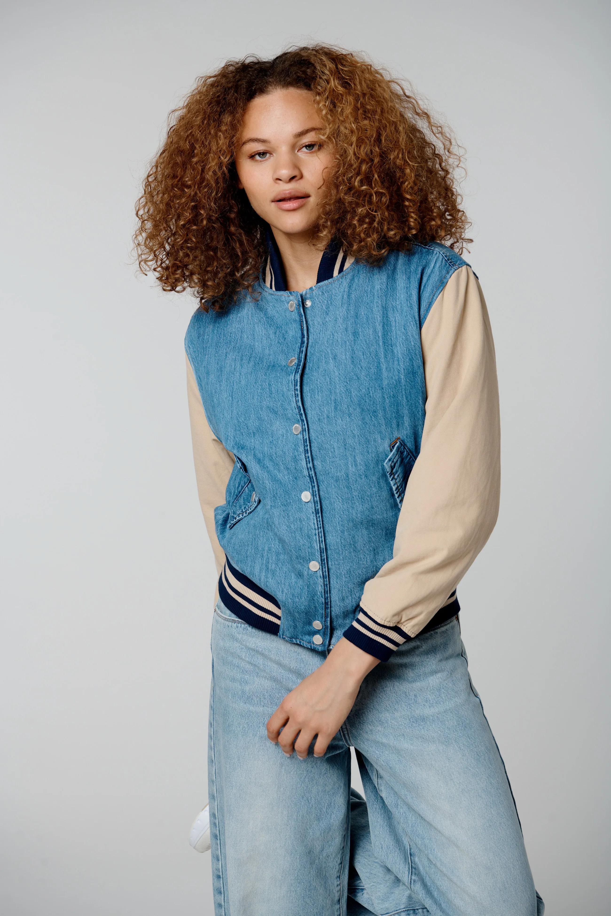 Crash Course Bomber sold by BlankNYC product image thumbnail 3