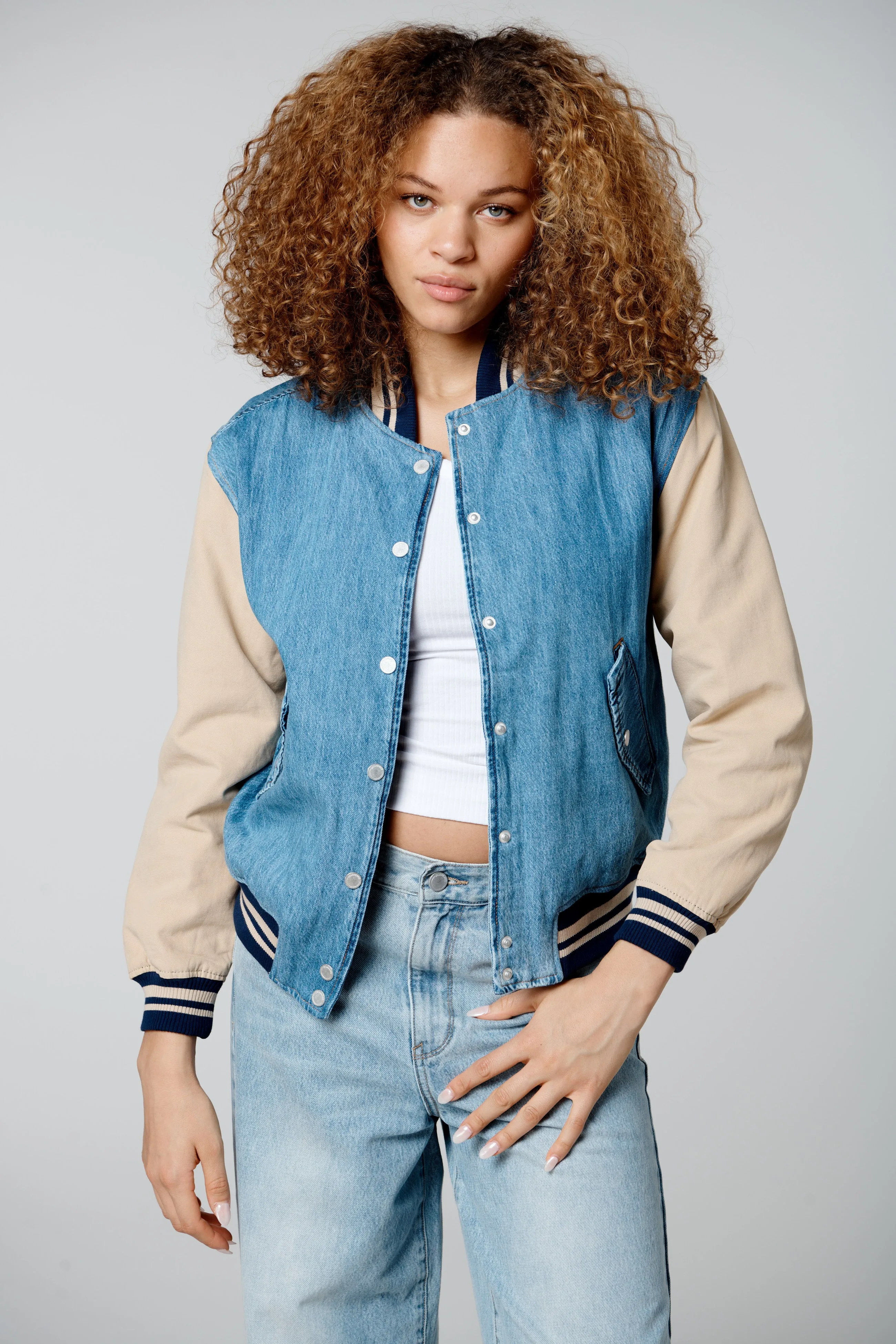 Crash Course Bomber sold by BlankNYC product image thumbnail 2