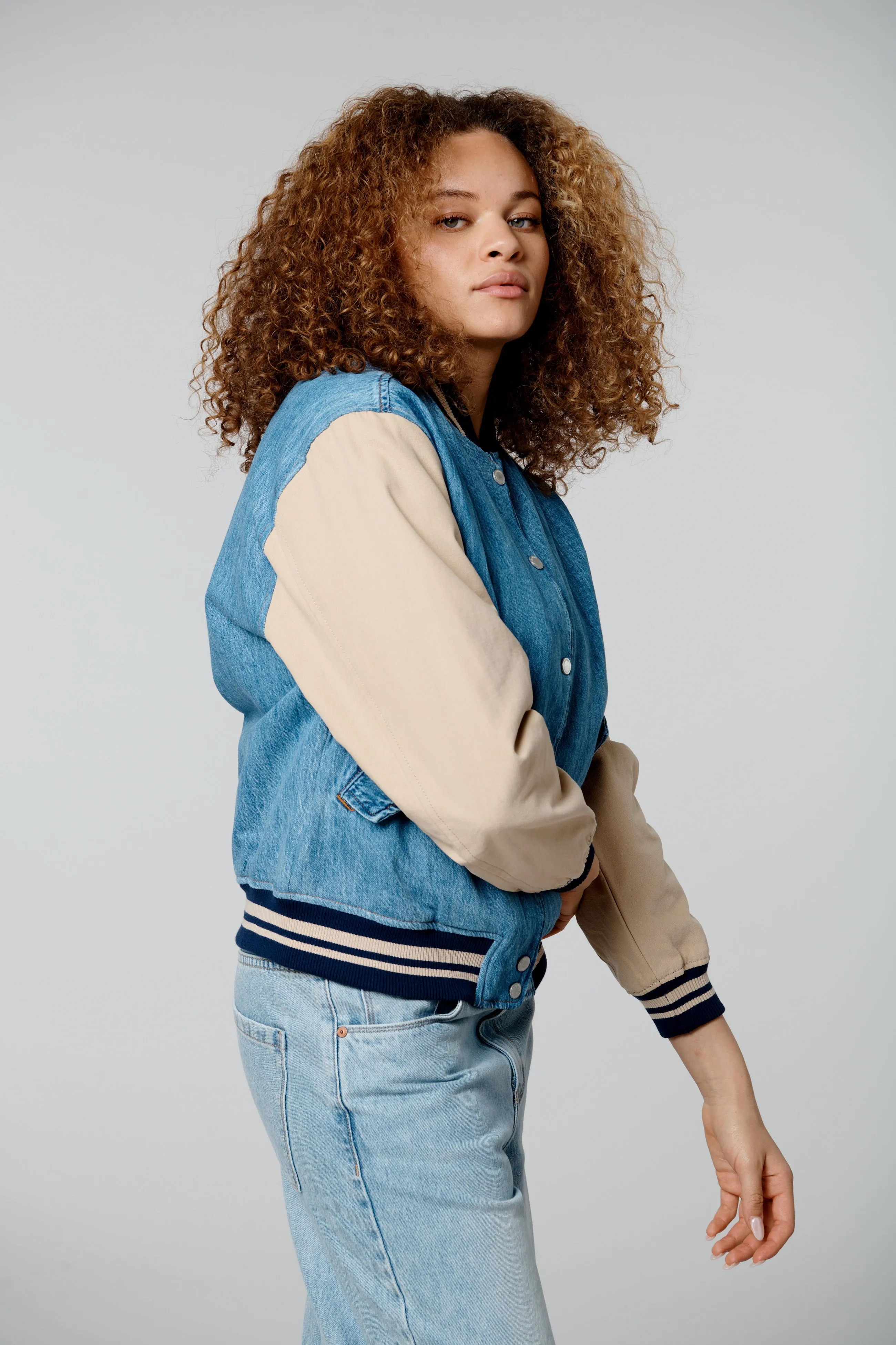 Crash Course Bomber sold by BlankNYC product image thumbnail 4