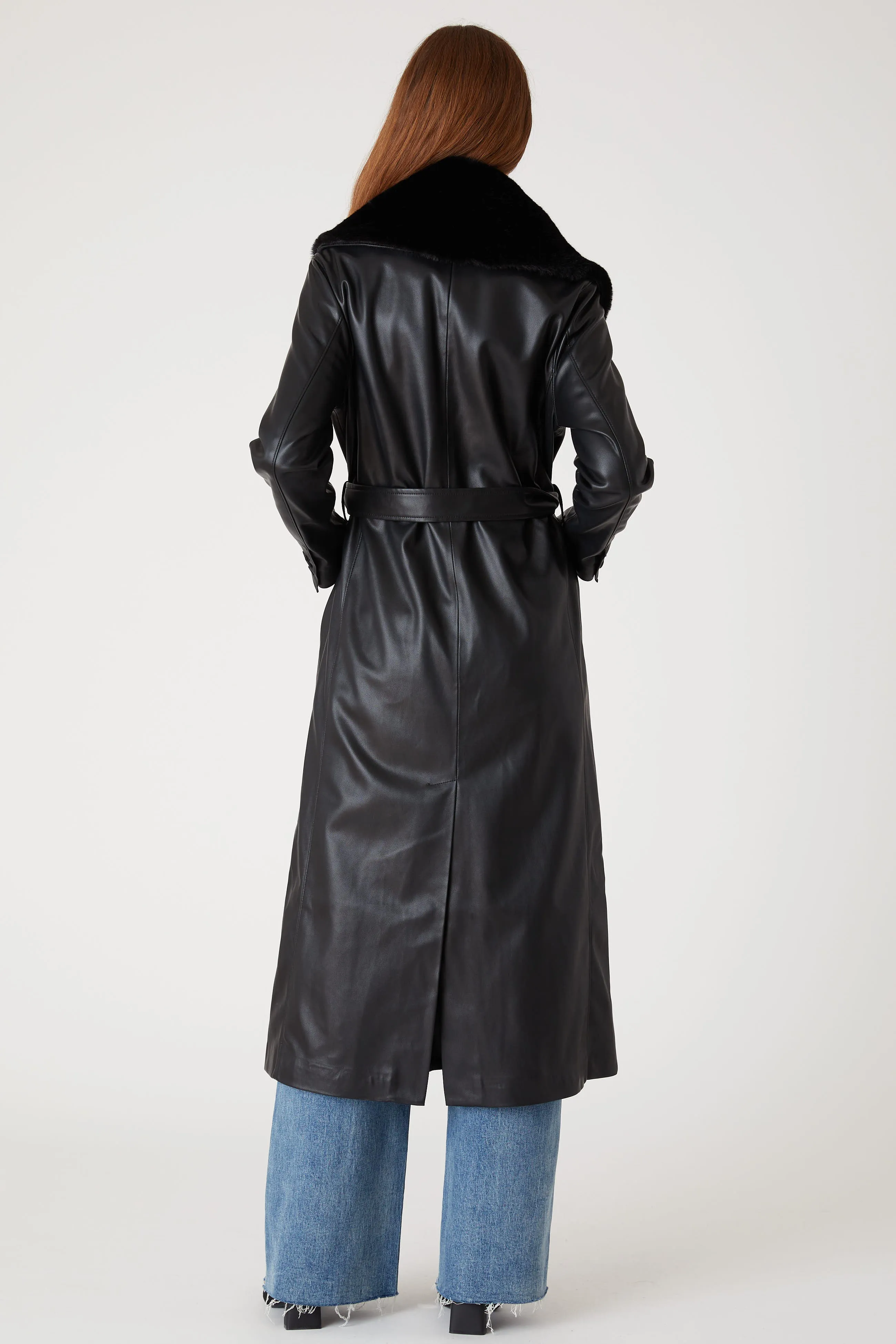 Late Night Feels Trench Coat sold by BlankNYC product image thumbnail 4