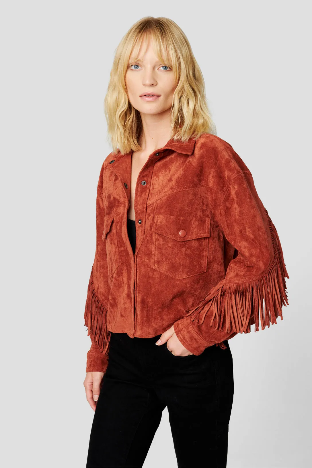 Bounce Back Jacket sold by BlankNYC product image thumbnail 3