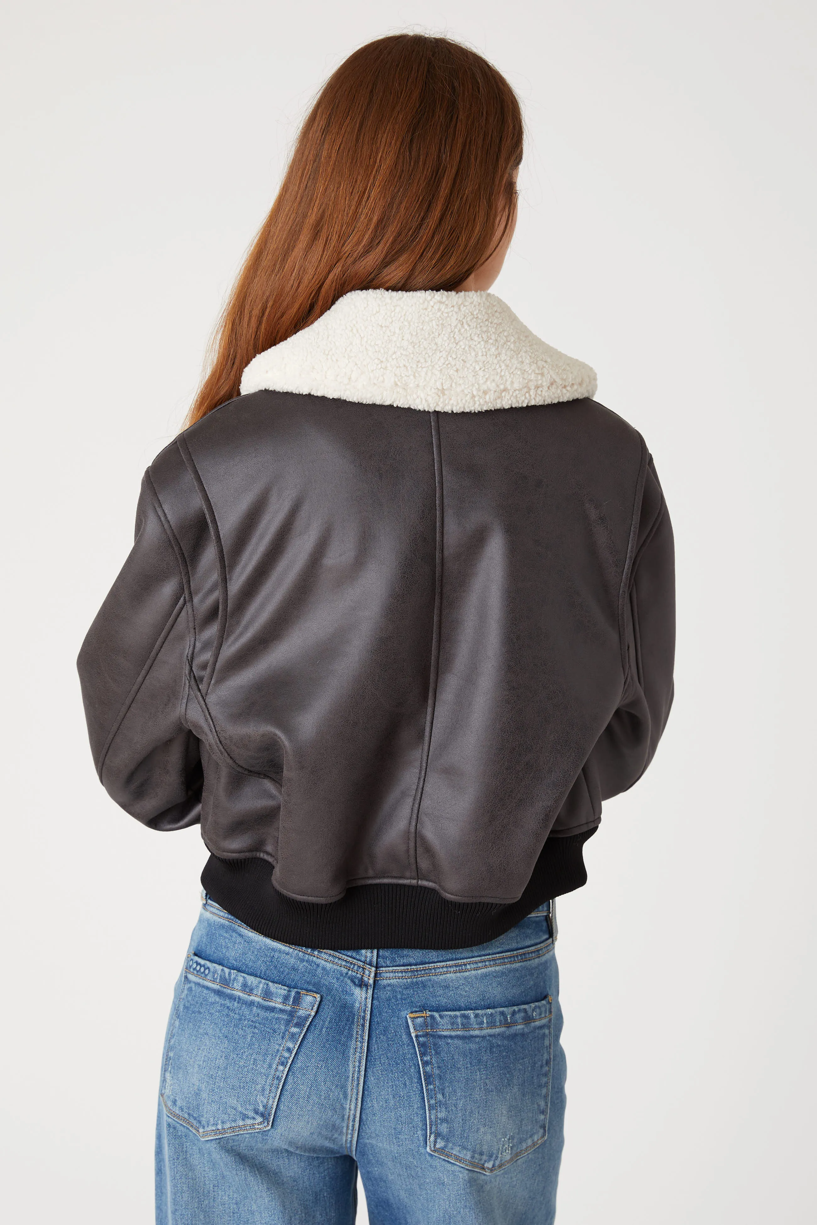 Behind The Scenes Bomber sold by BlankNYC product image thumbnail 5