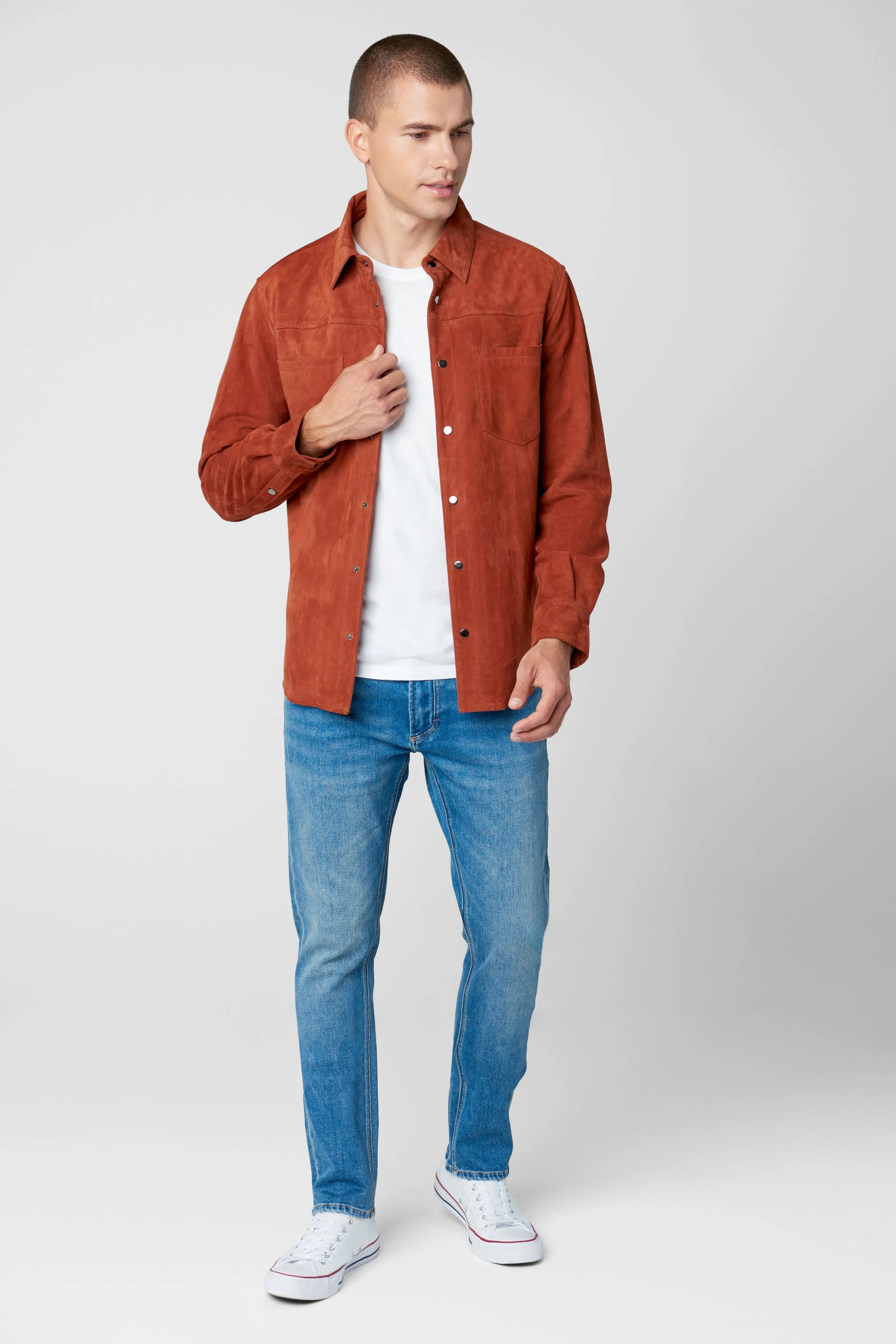 The Gambler Shacket sold by BlankNYC product image thumbnail 2