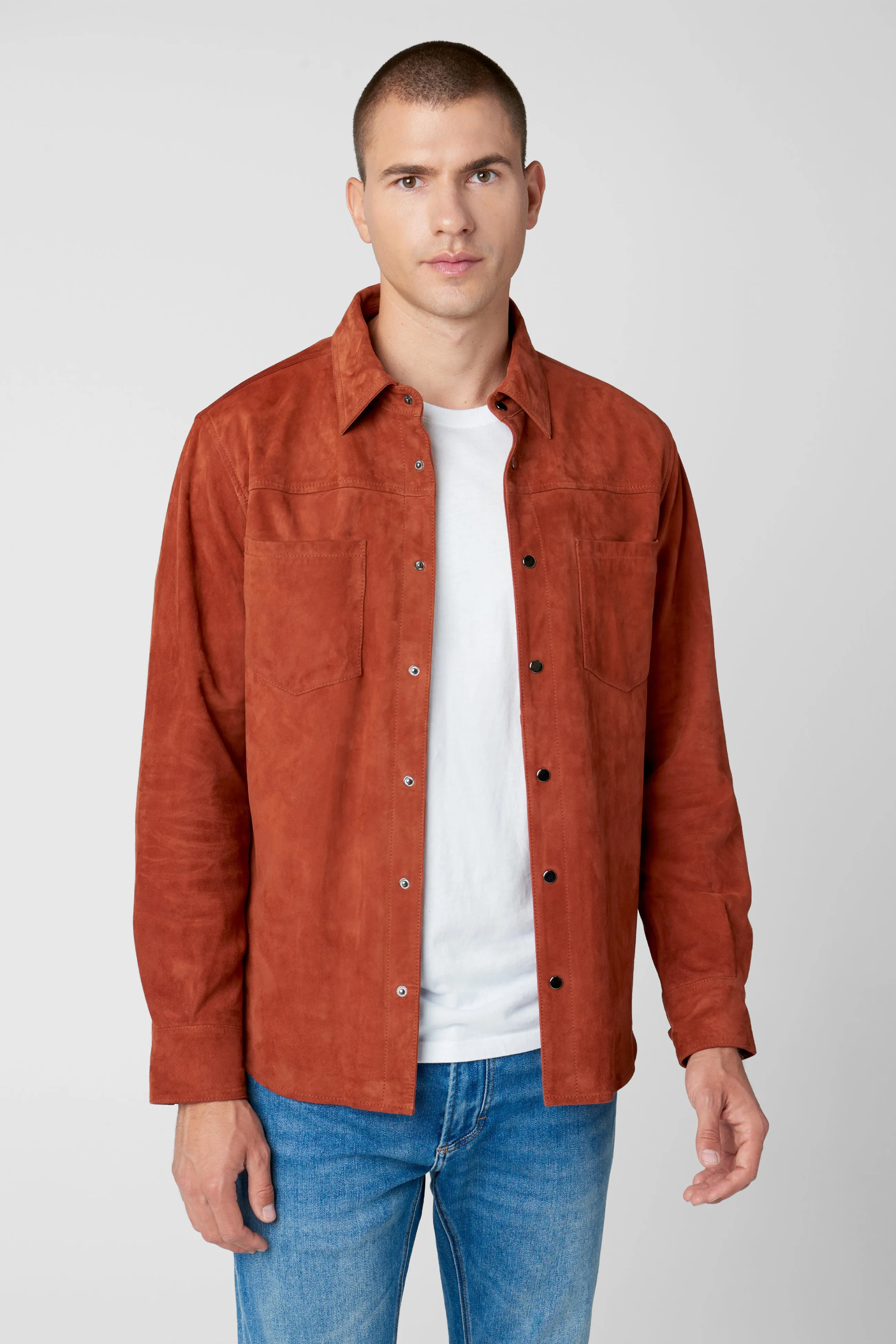 The Gambler Shacket sold by BlankNYC product image thumbnail 3