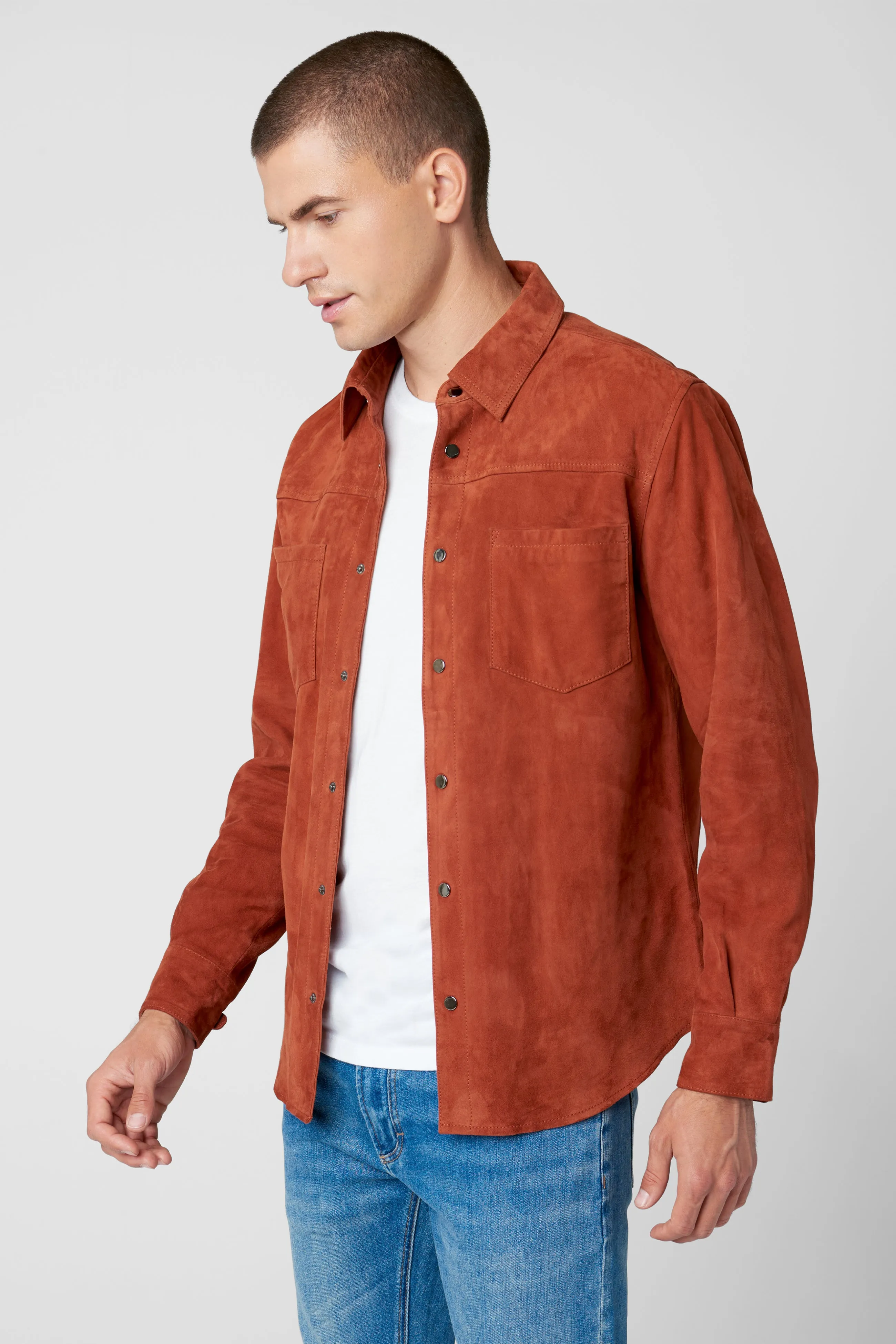 The Gambler Shacket sold by BlankNYC product image thumbnail 4