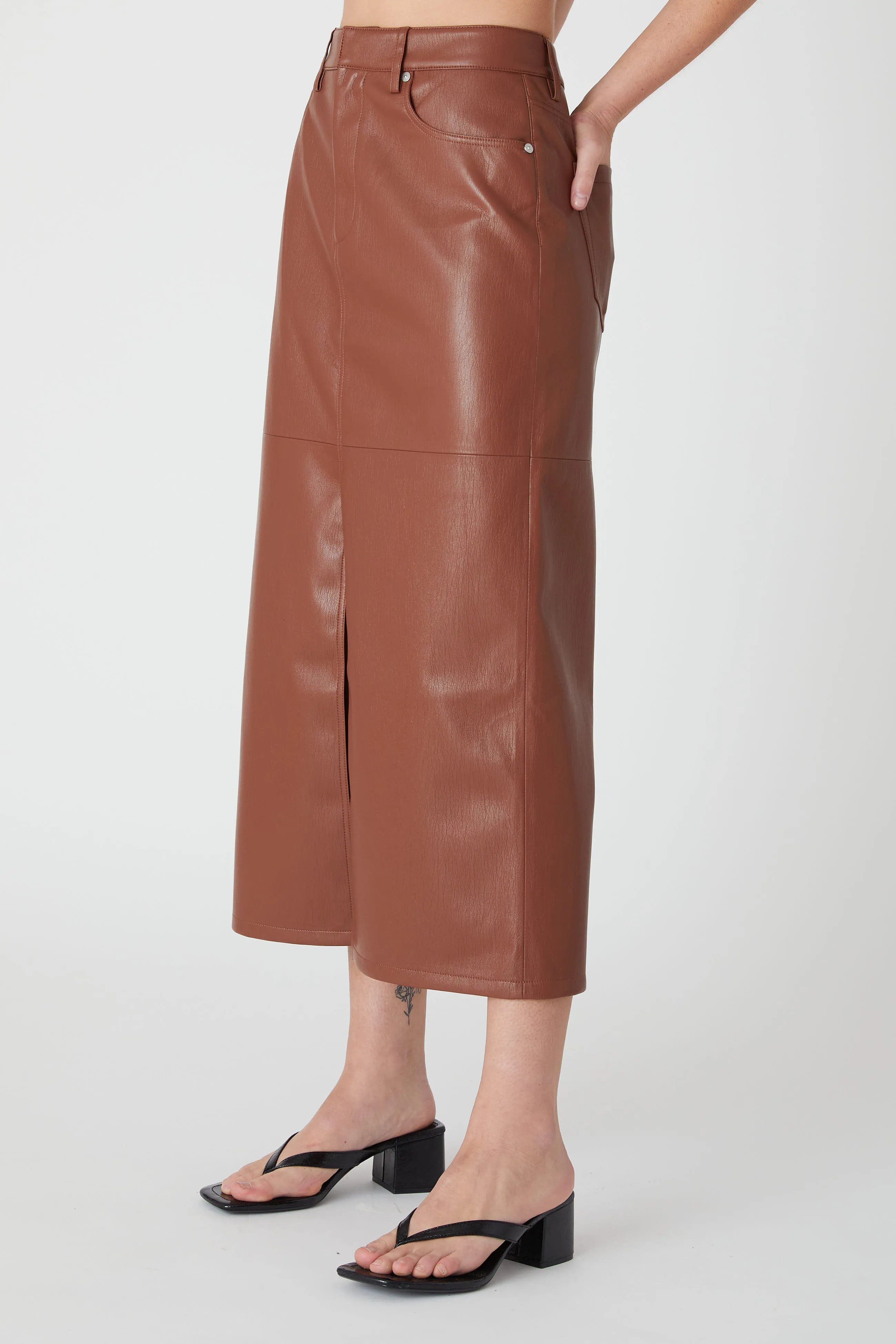 Coming Through Skirt sold by BlankNYC product image thumbnail 5