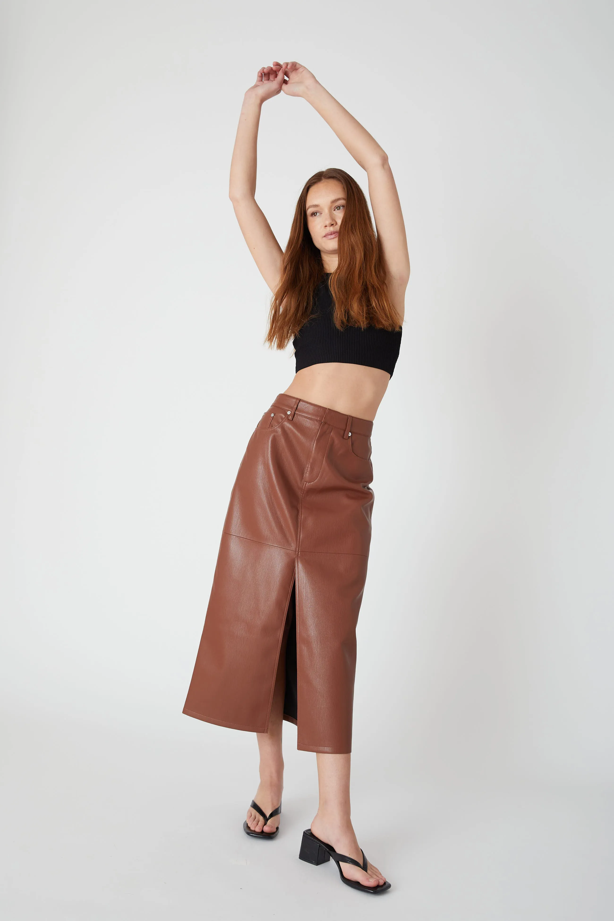 Coming Through Skirt sold by BlankNYC