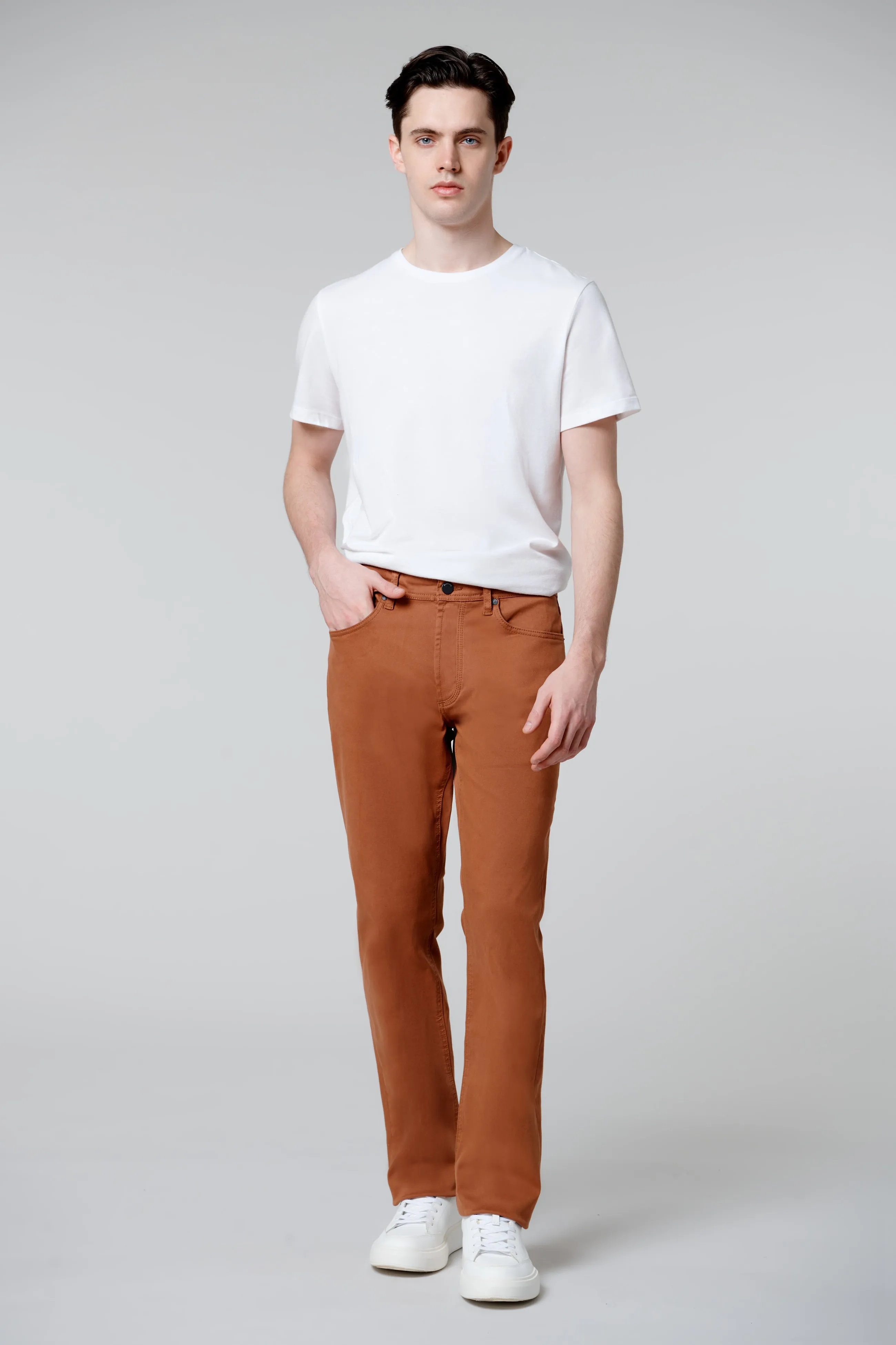 Wooster In Walnut Jean sold by BlankNYC