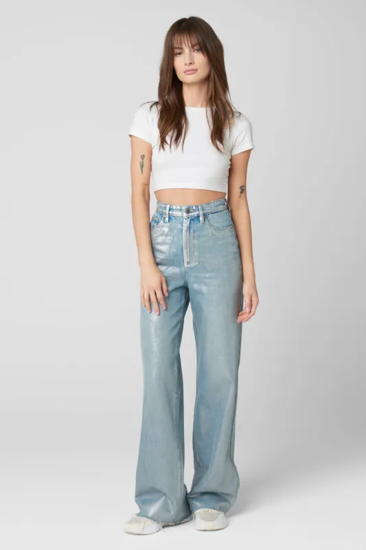 Franklin In Silver Star Pant sold by BlankNYC