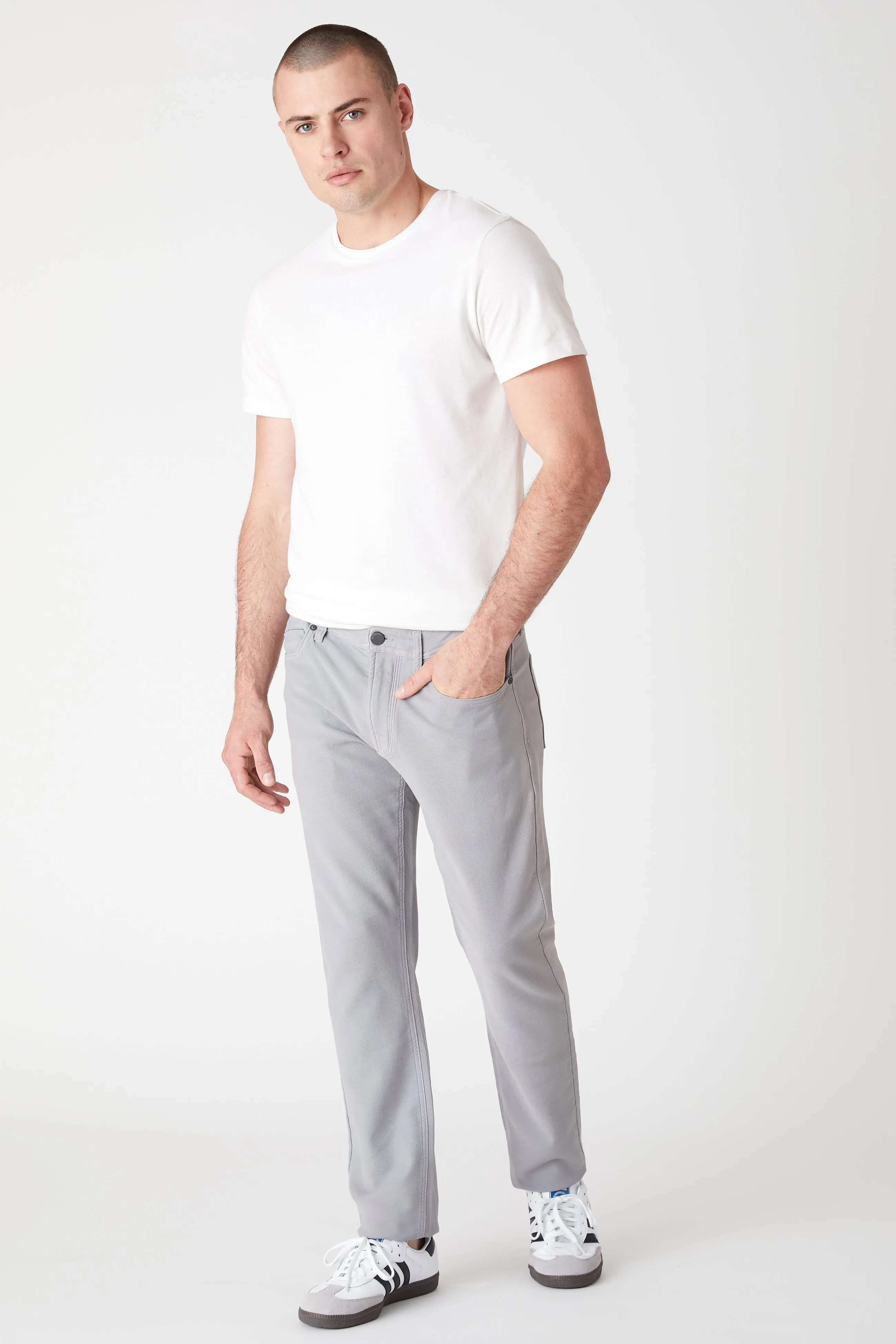 Wooster In Circular Grey Jean sold by BlankNYC product image thumbnail 5