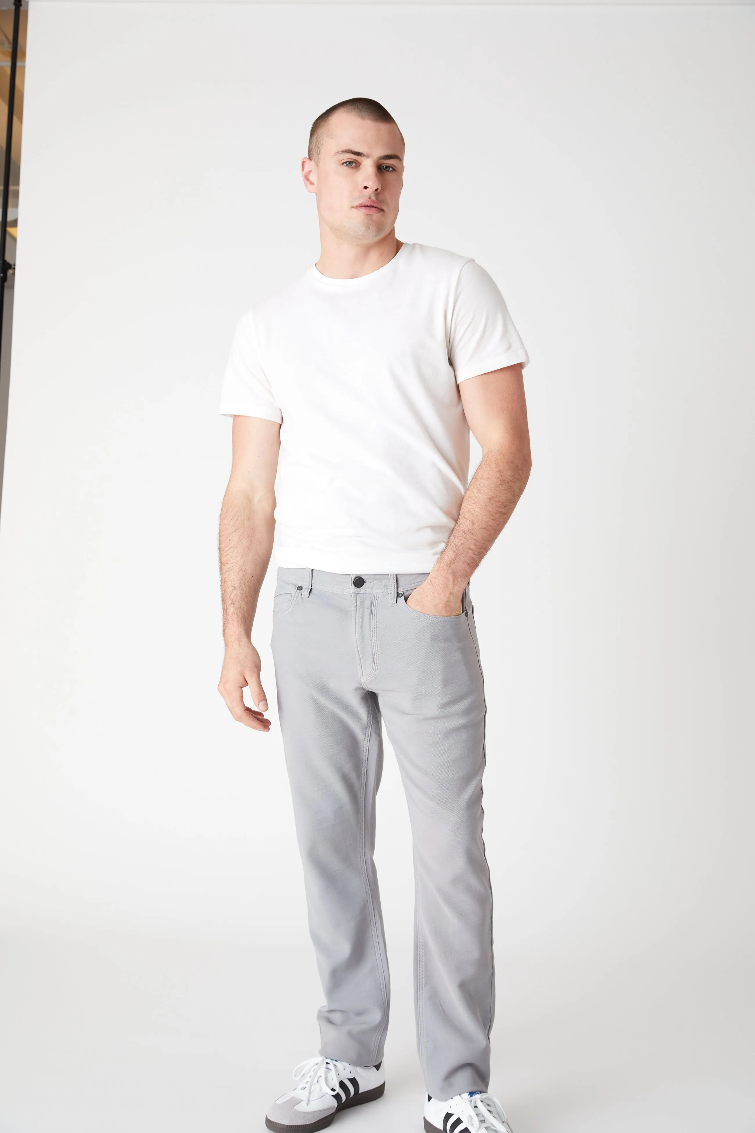 Wooster In Circular Grey Jean sold by BlankNYC product image thumbnail 3