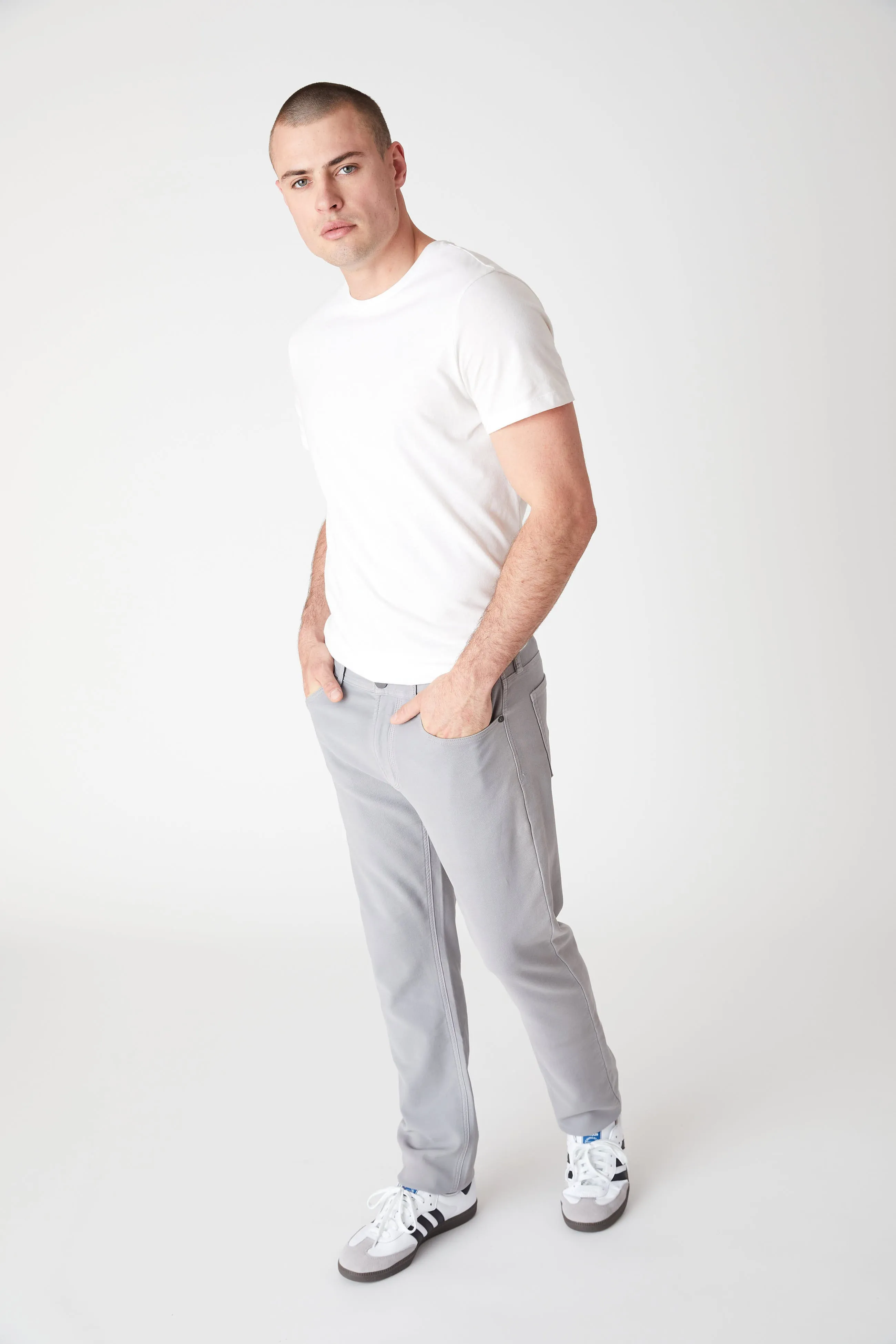 Wooster In Circular Grey Jean sold by BlankNYC product image thumbnail 2