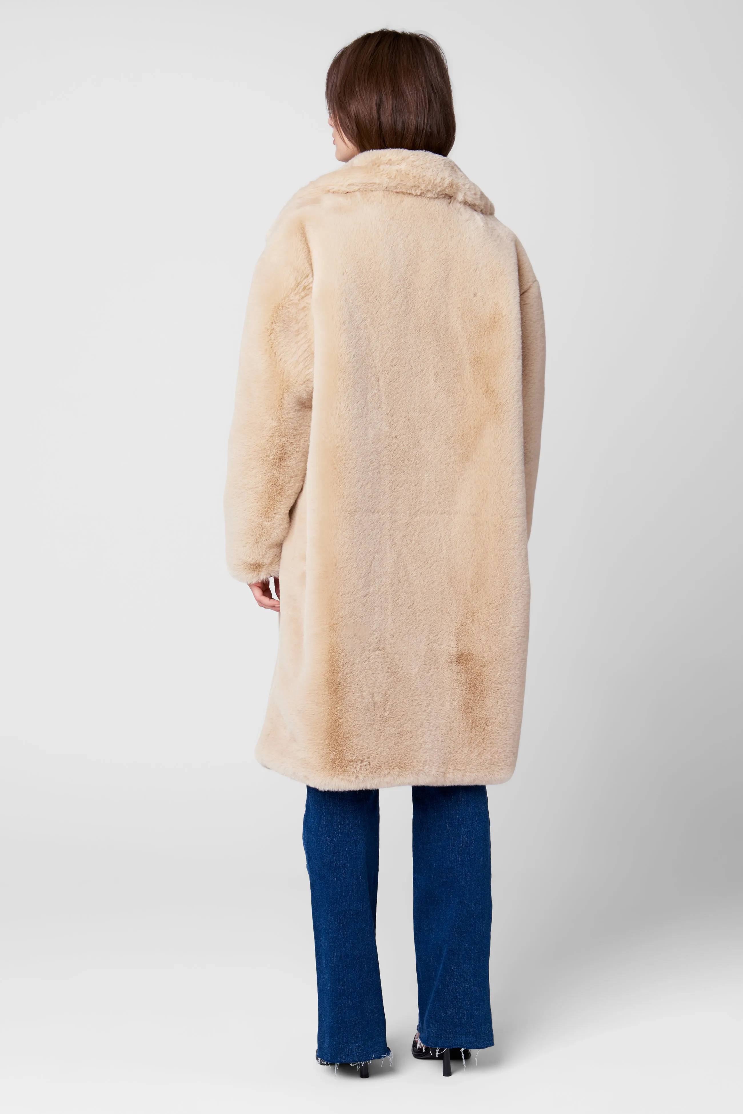 Oatmeal Crush Coat sold by BlankNYC product image thumbnail 5