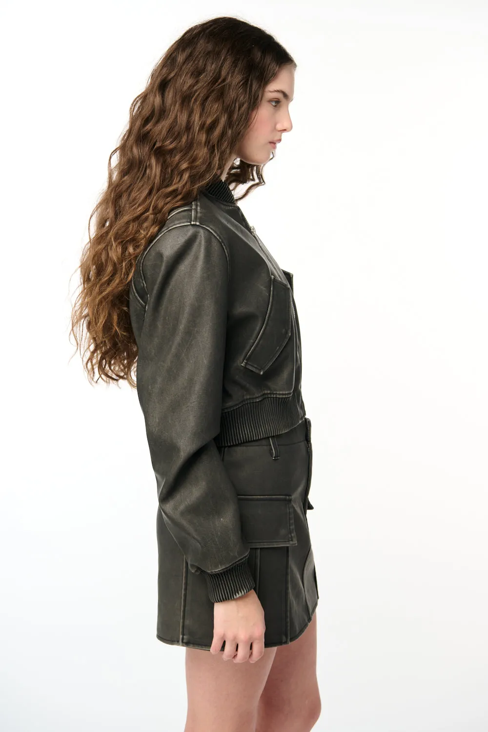 On Track Bomber sold by BlankNYC product image thumbnail 5